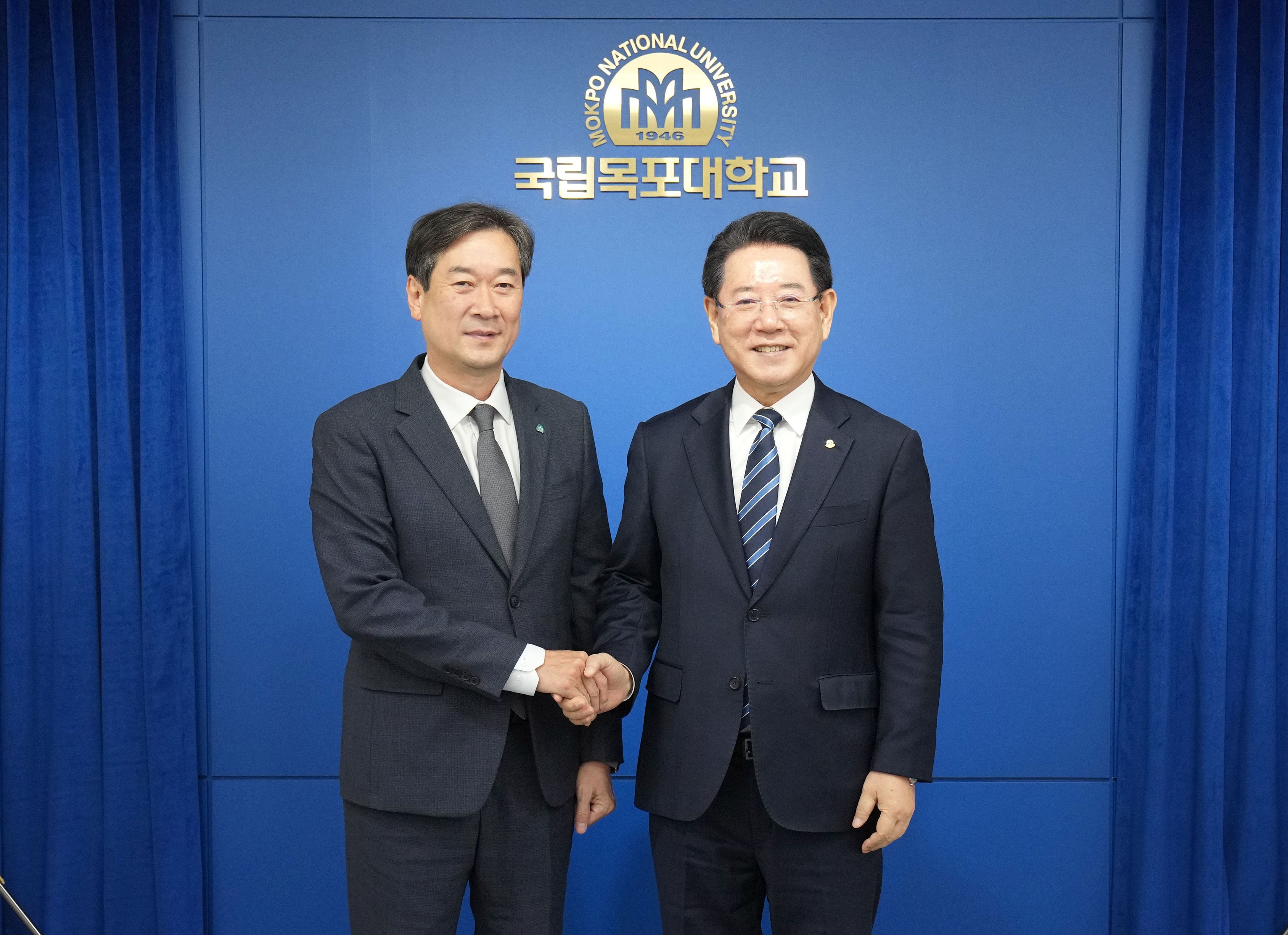 목포대학교 송하철 총장 면담1