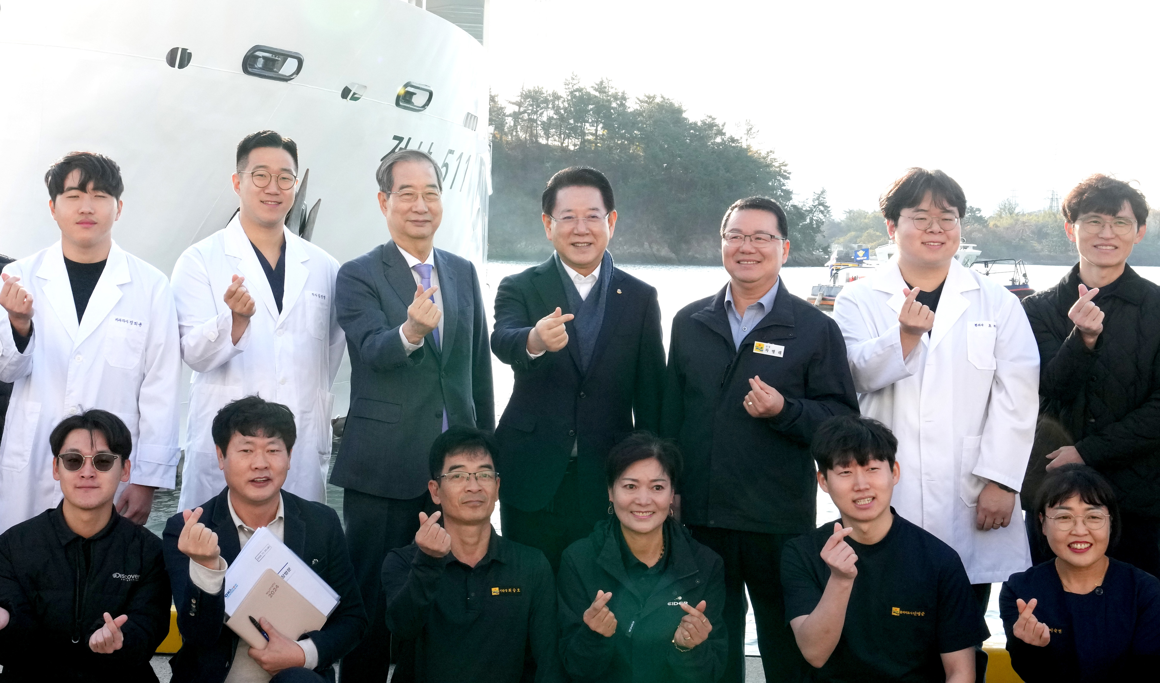 한덕수 국무총리 병원선(전남 511호) 방문2
