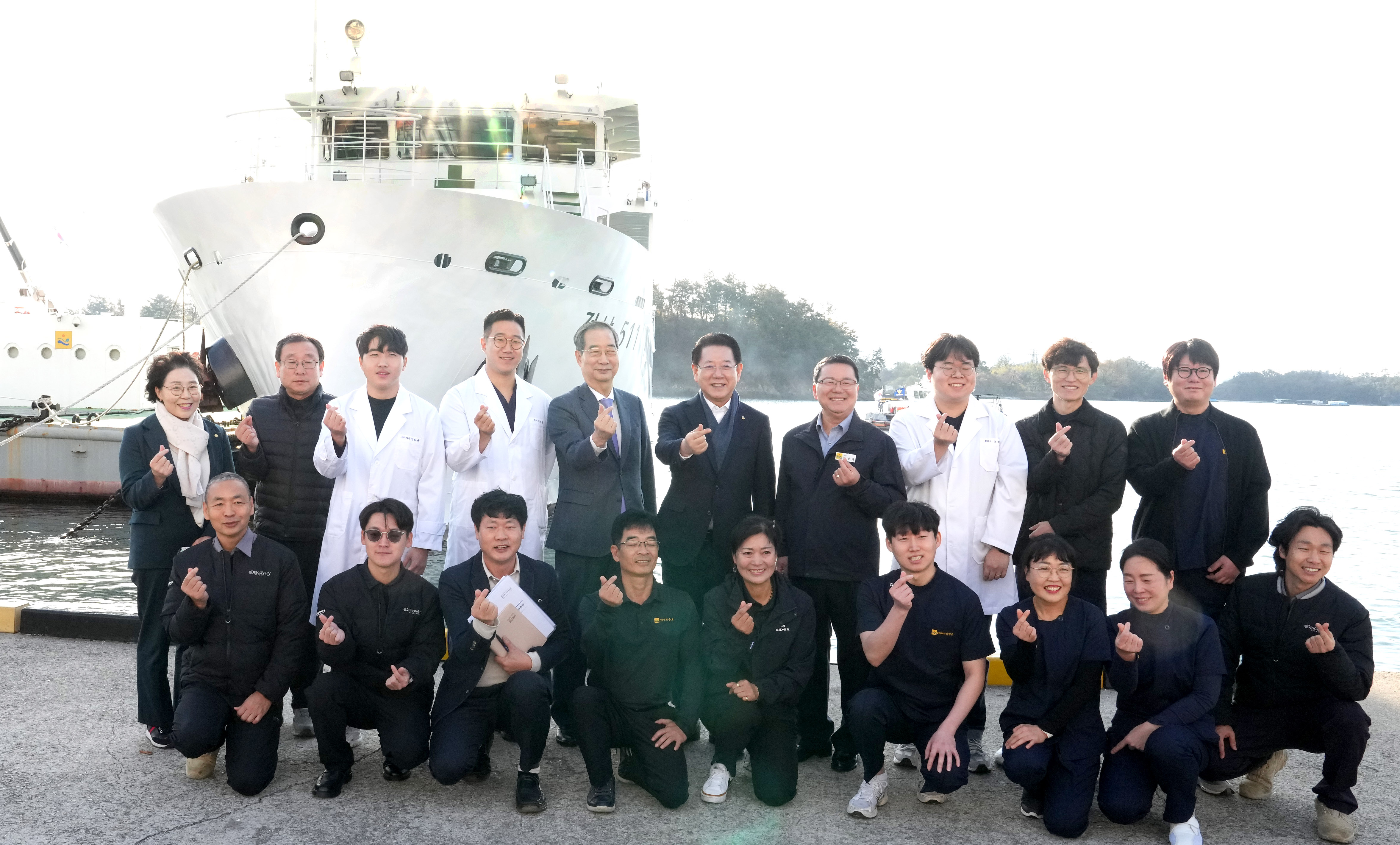 한덕수 국무총리 병원선(전남 511호) 방문3