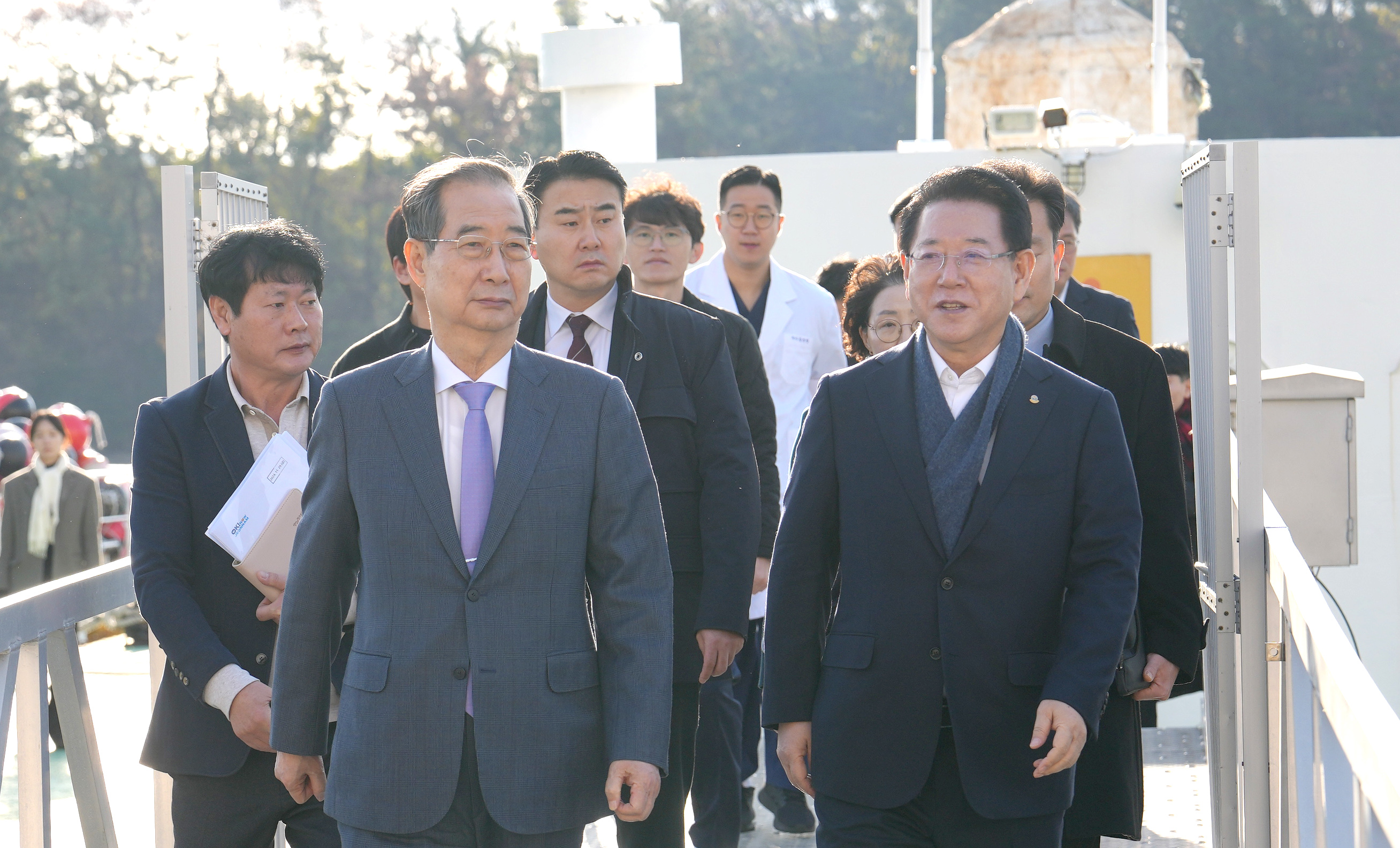 한덕수 국무총리 병원선(전남 511호) 방문4