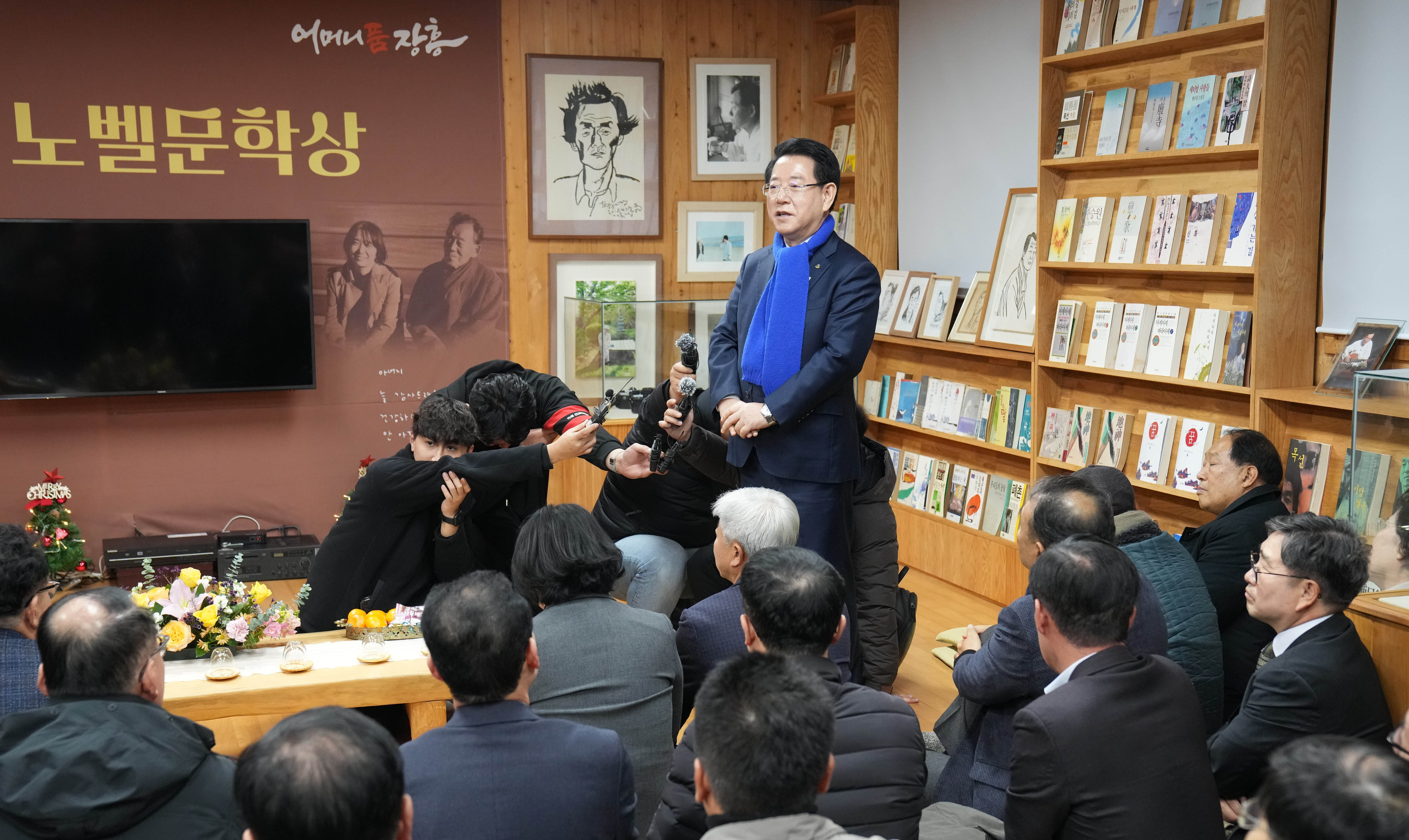 한강 작가 노벨문학상 시상식8