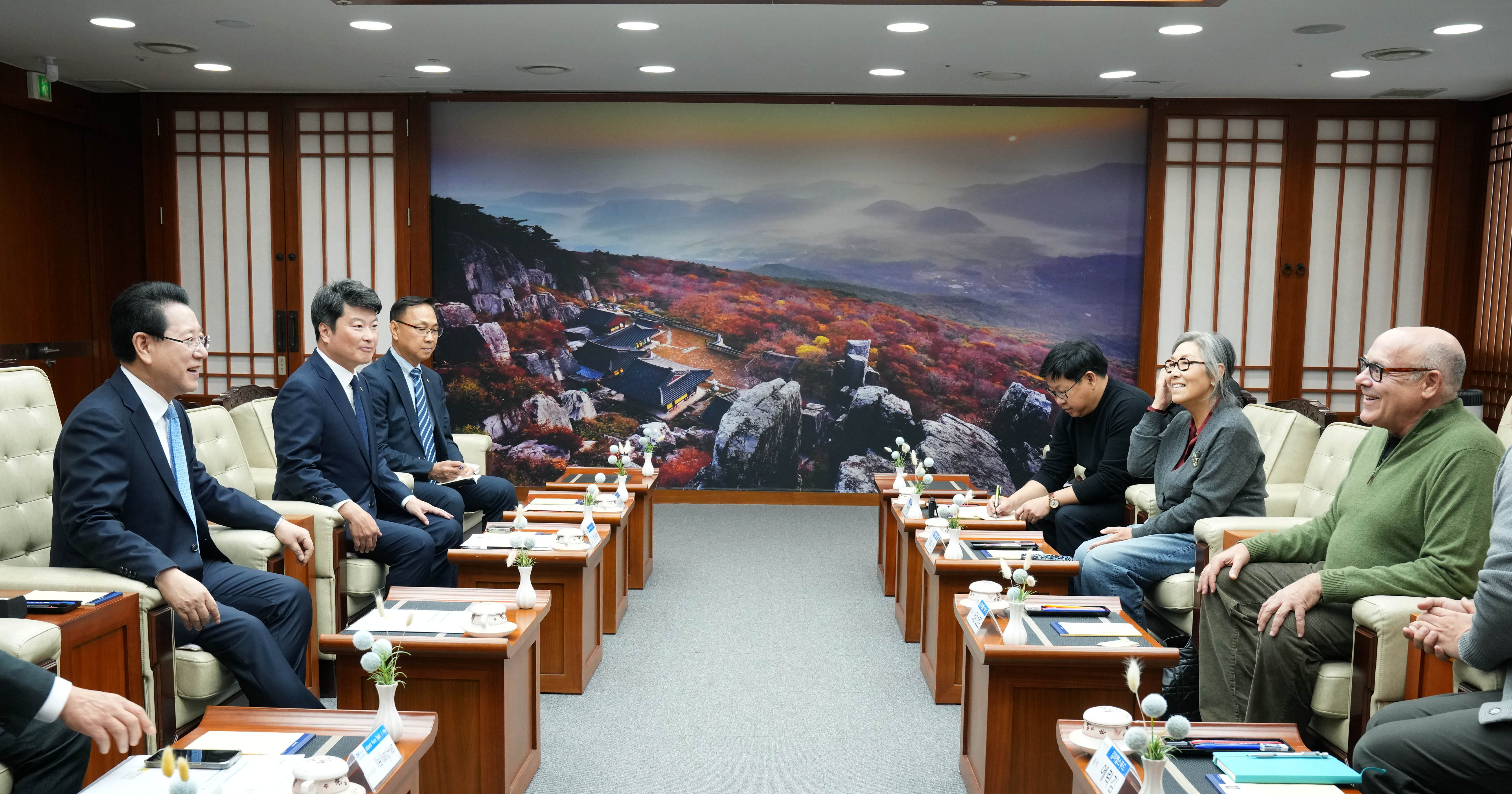 미국 김미헬스푸드 대표 면담2