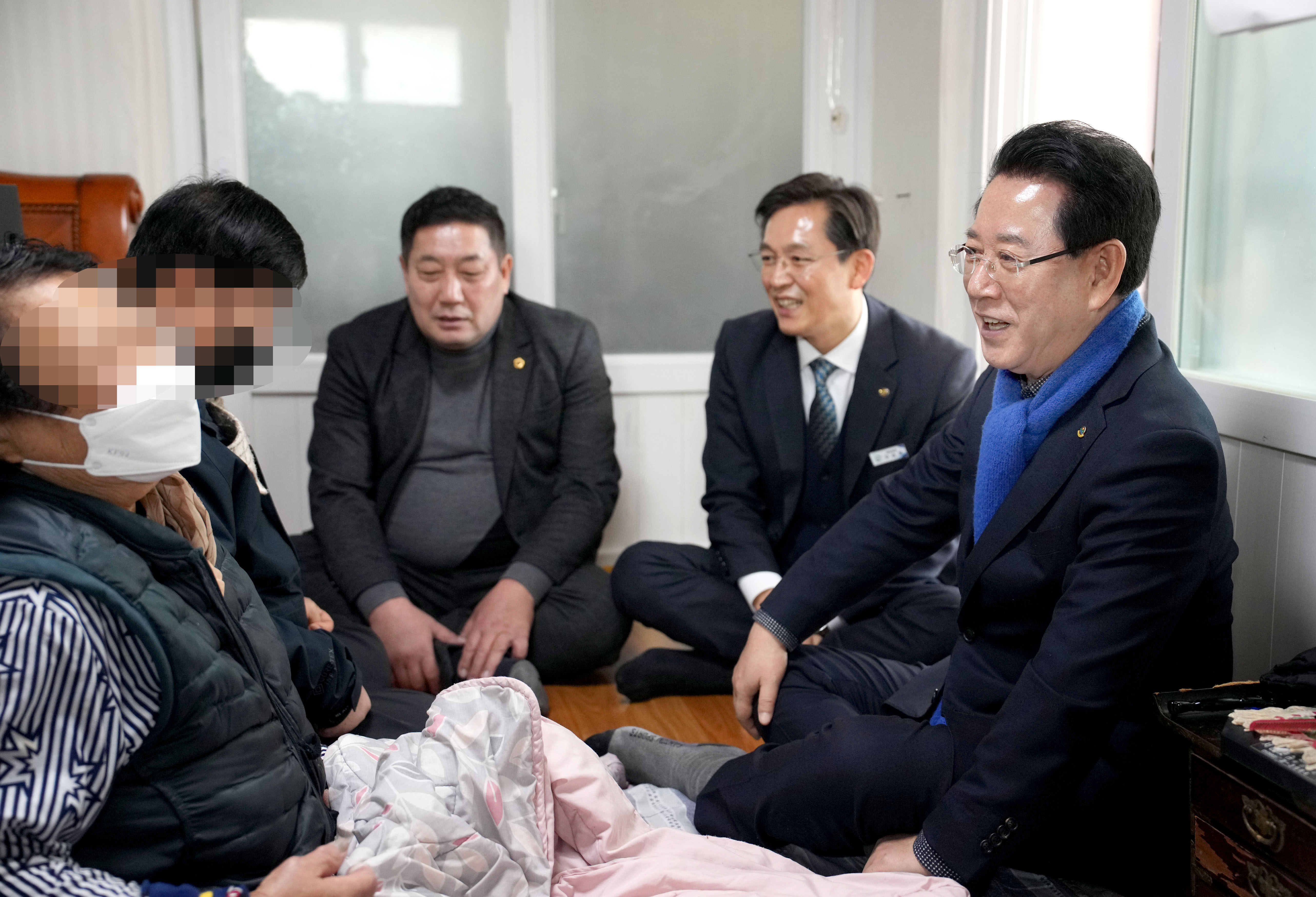 설 명절 취약계층 장애인가정 격려2
