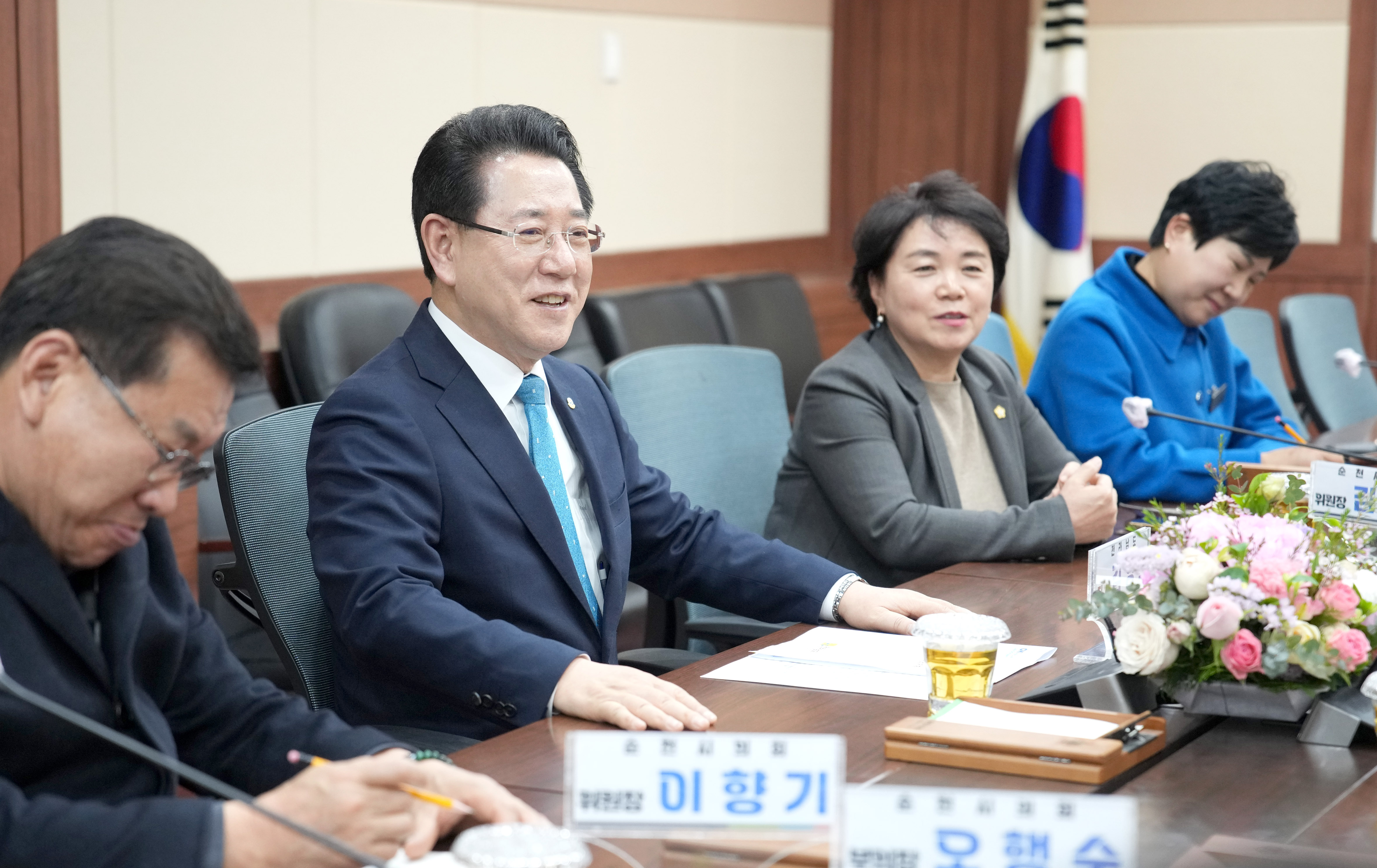 순천시의회 간담회1
