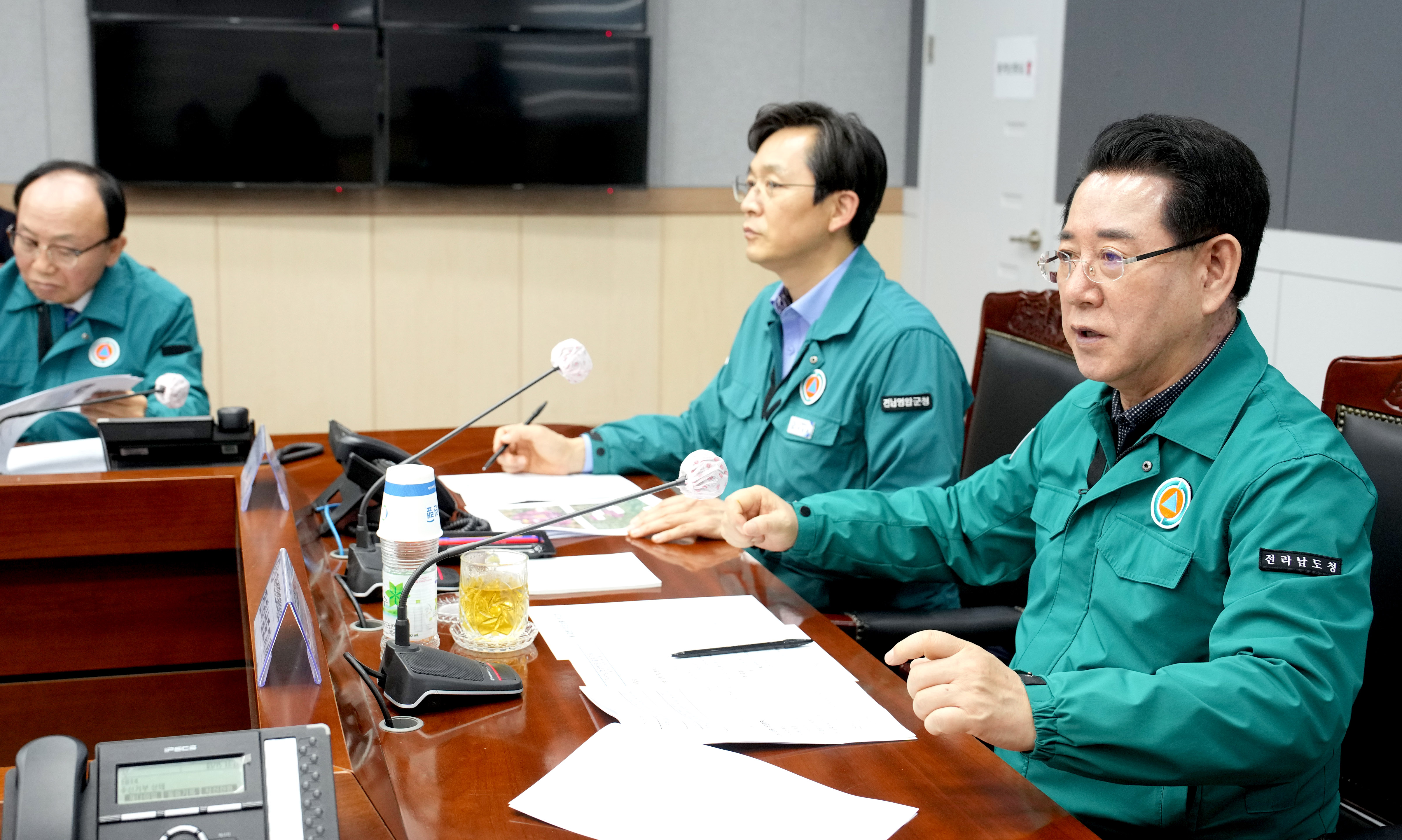 영암군 구제역 확산 방지 긴급 방역대책 점검1