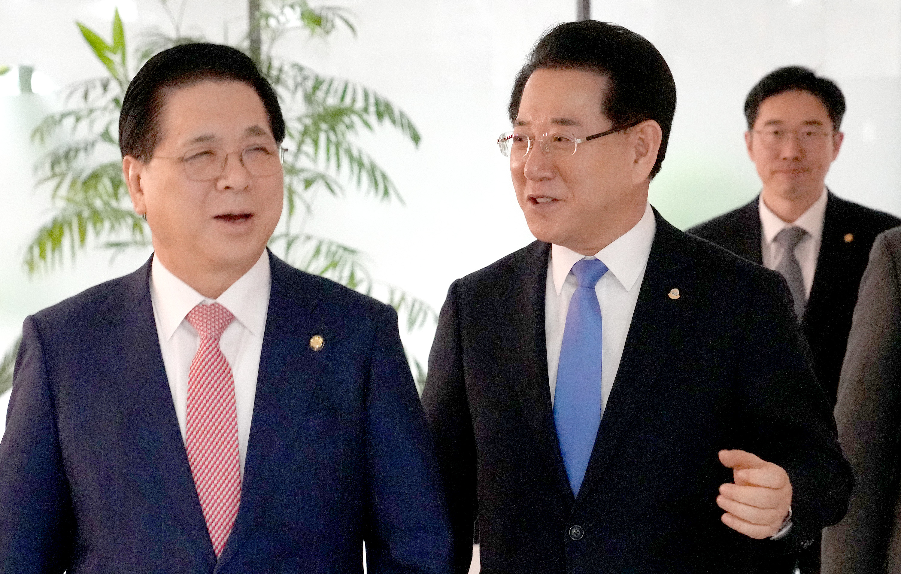 서울 여의도 순복음교회 이영훈 목사 면담2
