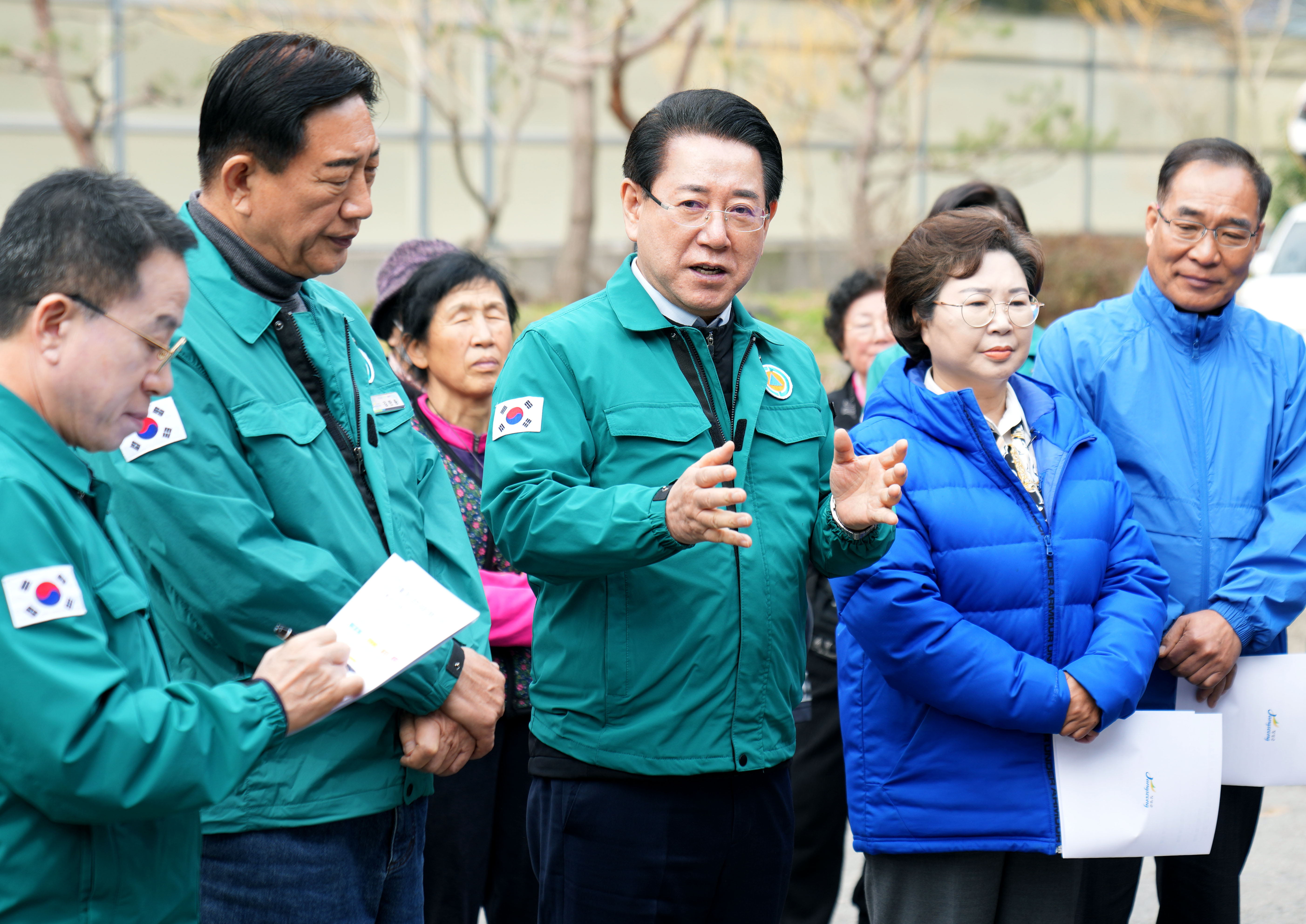 산불예방 장성군 산불취약지역 점검2