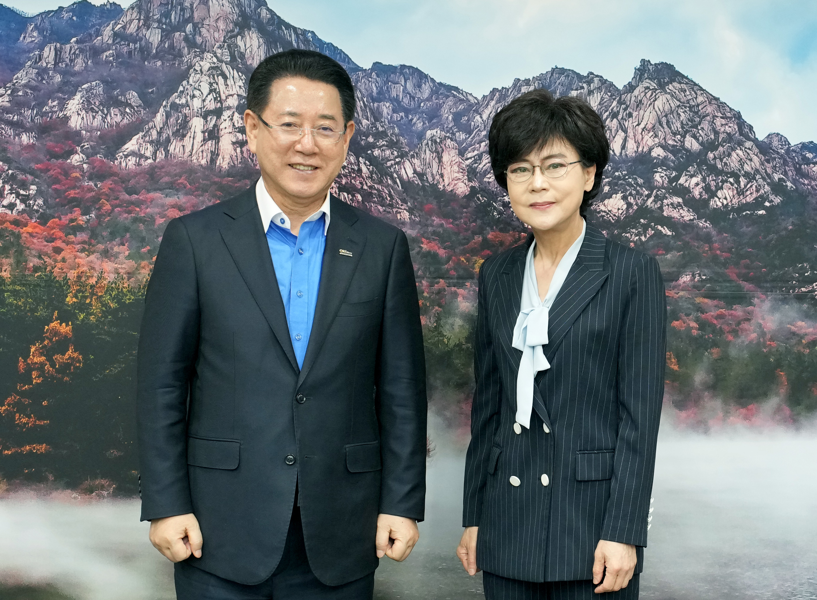 서유미 신임 초당대학교 총장 면담1