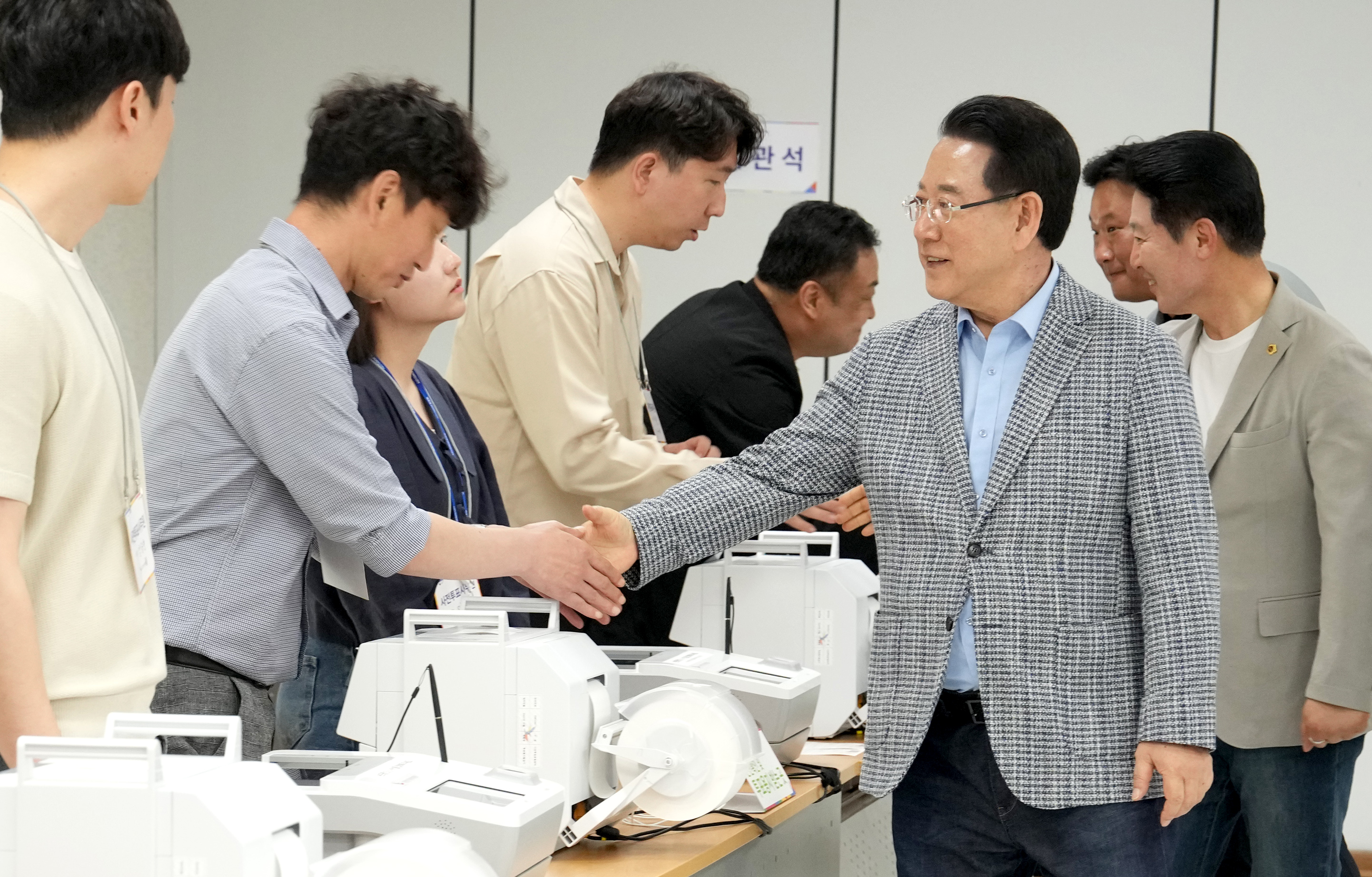 21대 대통령선거 사전투표소 점검3