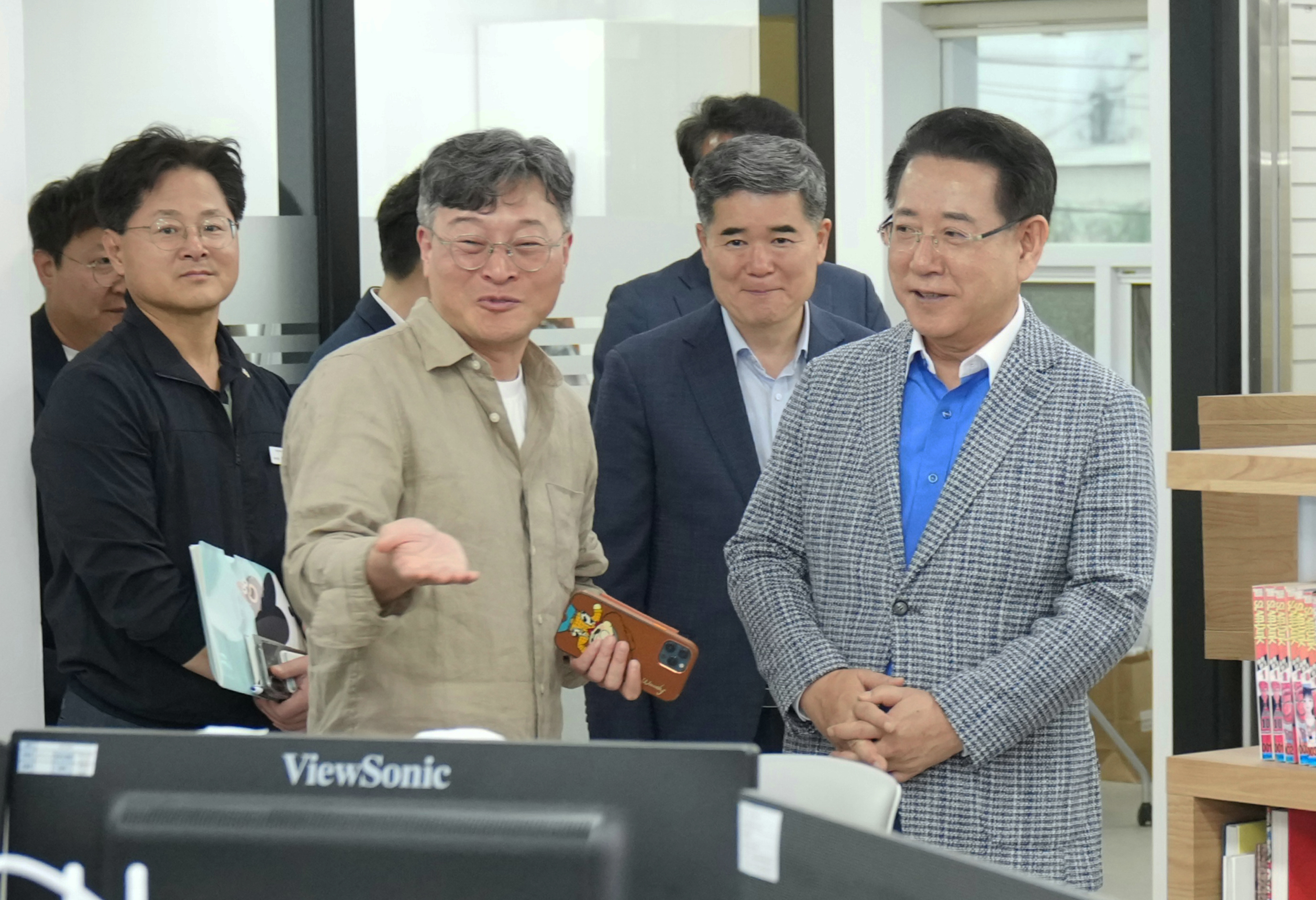 애니메이션 클러스터 현장 방문2
