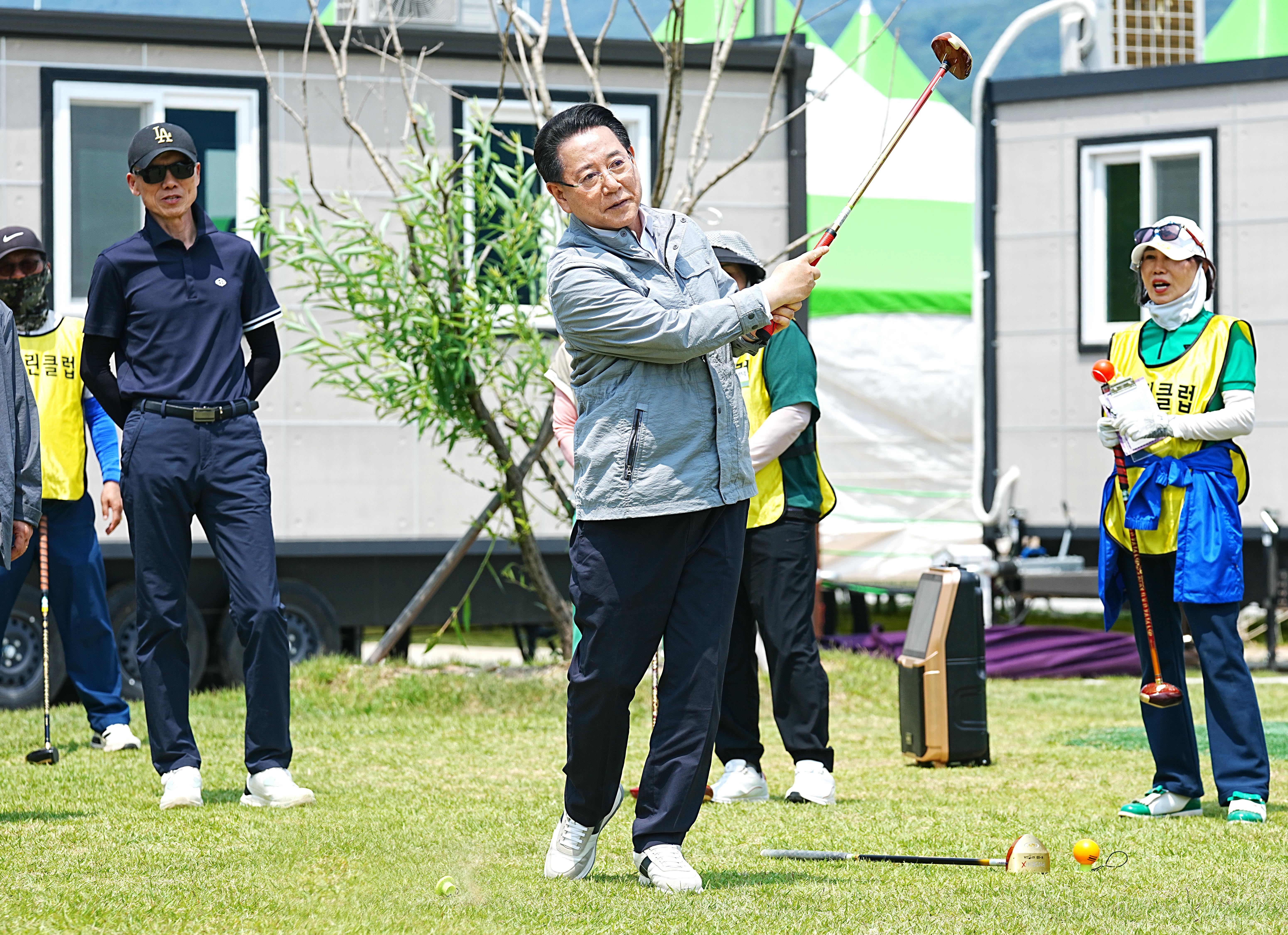 화순 홍수조절지 파크골프장 현장방문3