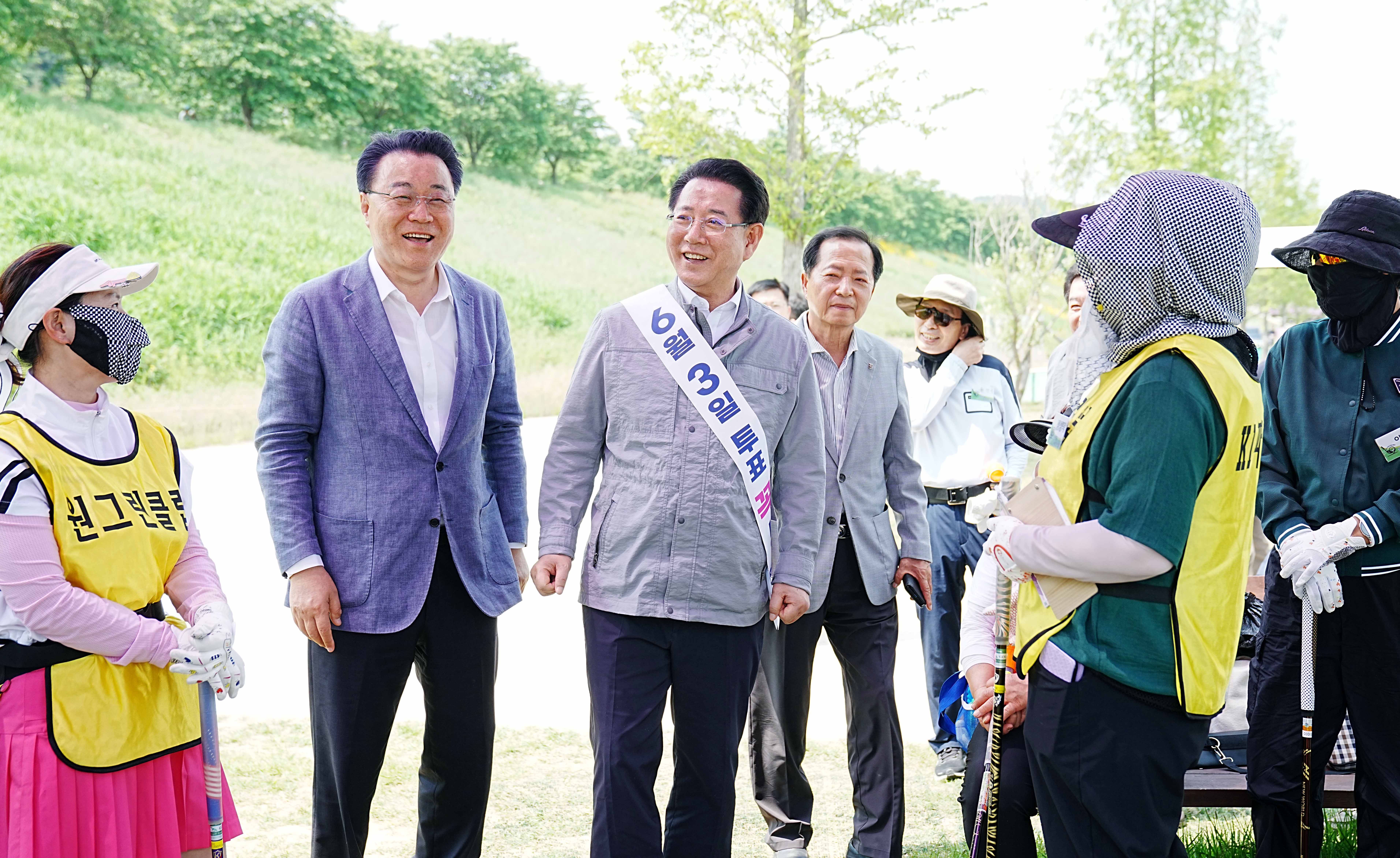 화순 홍수조절지 파크골프장 현장방문5