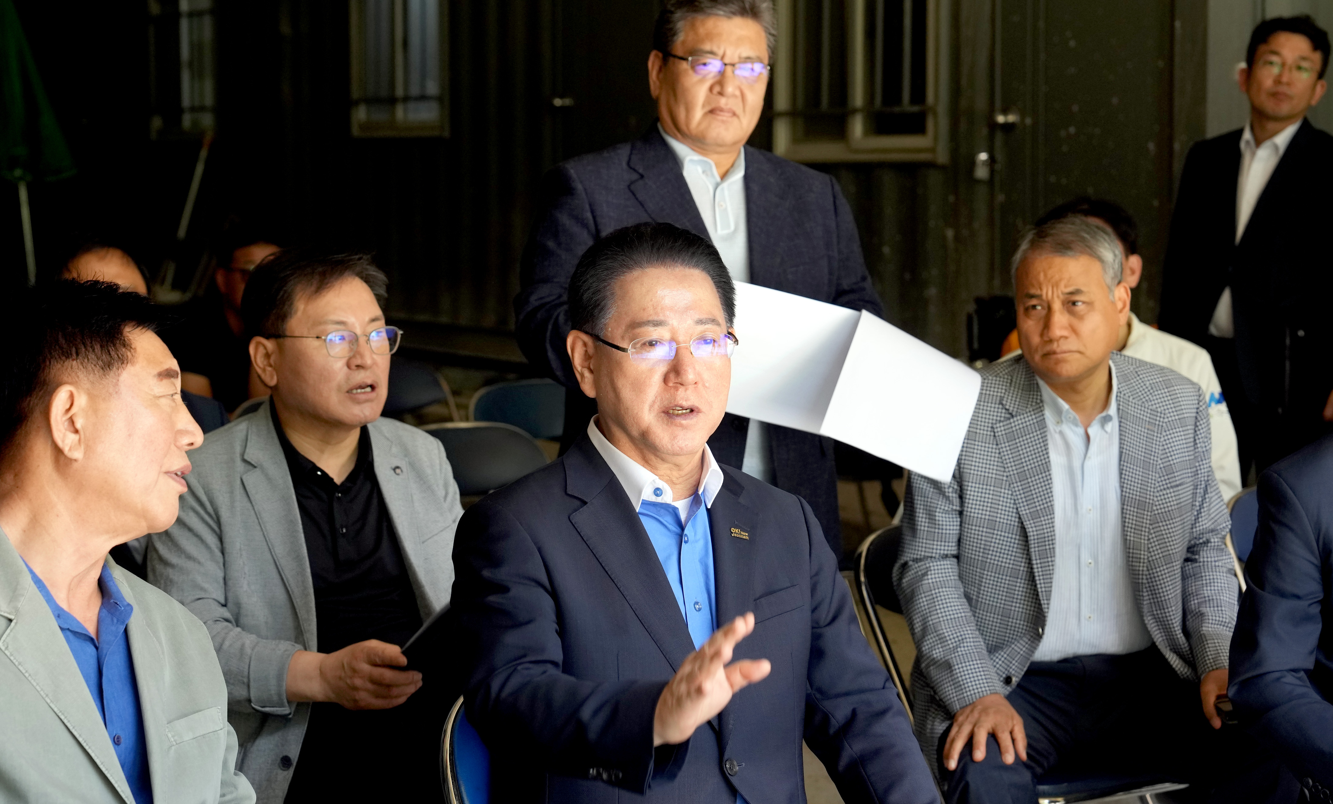 고려시멘트 건동광산 현장 방문5