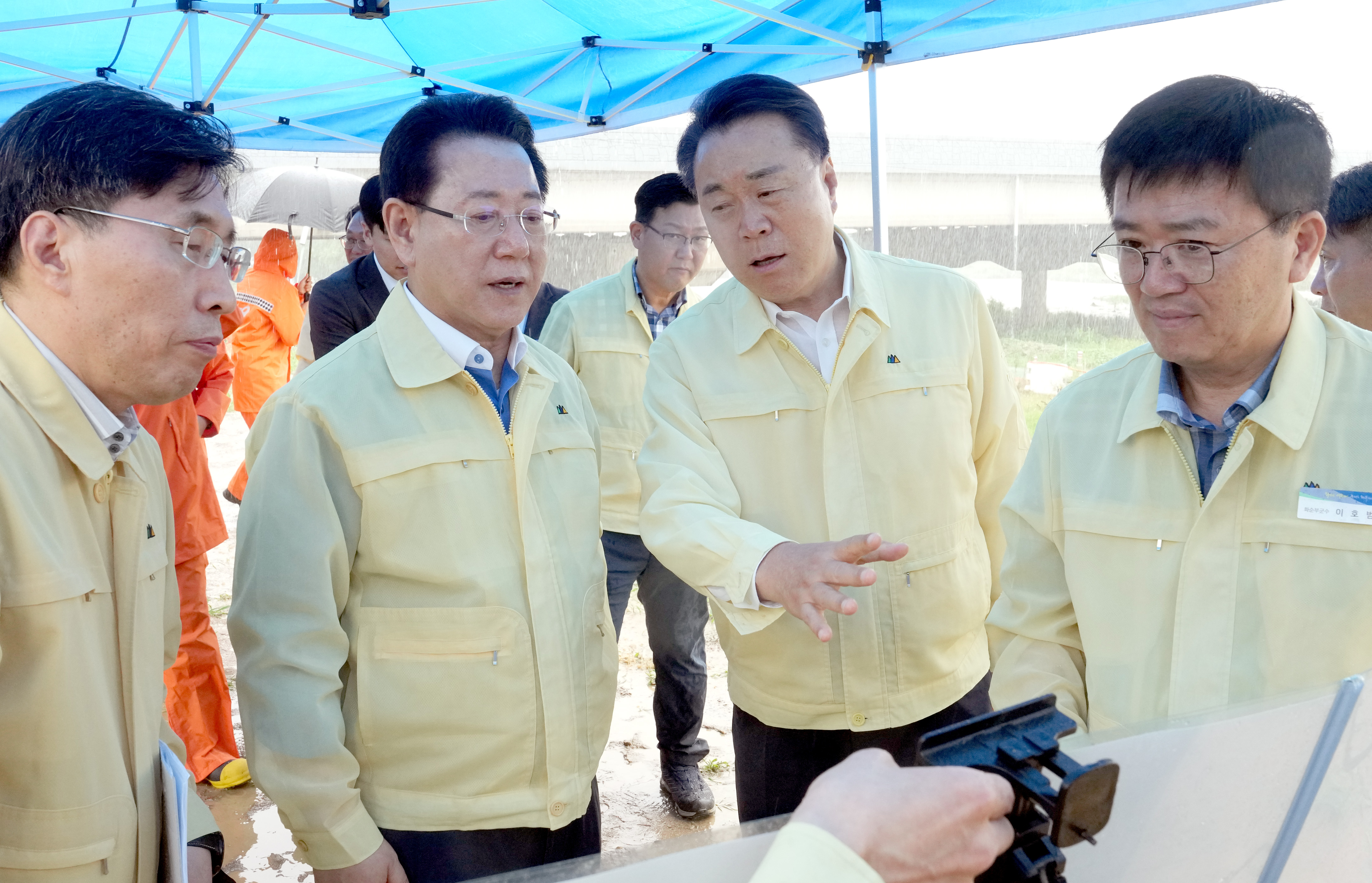 집중호우에 따른 재해위험지구 현장 점검2