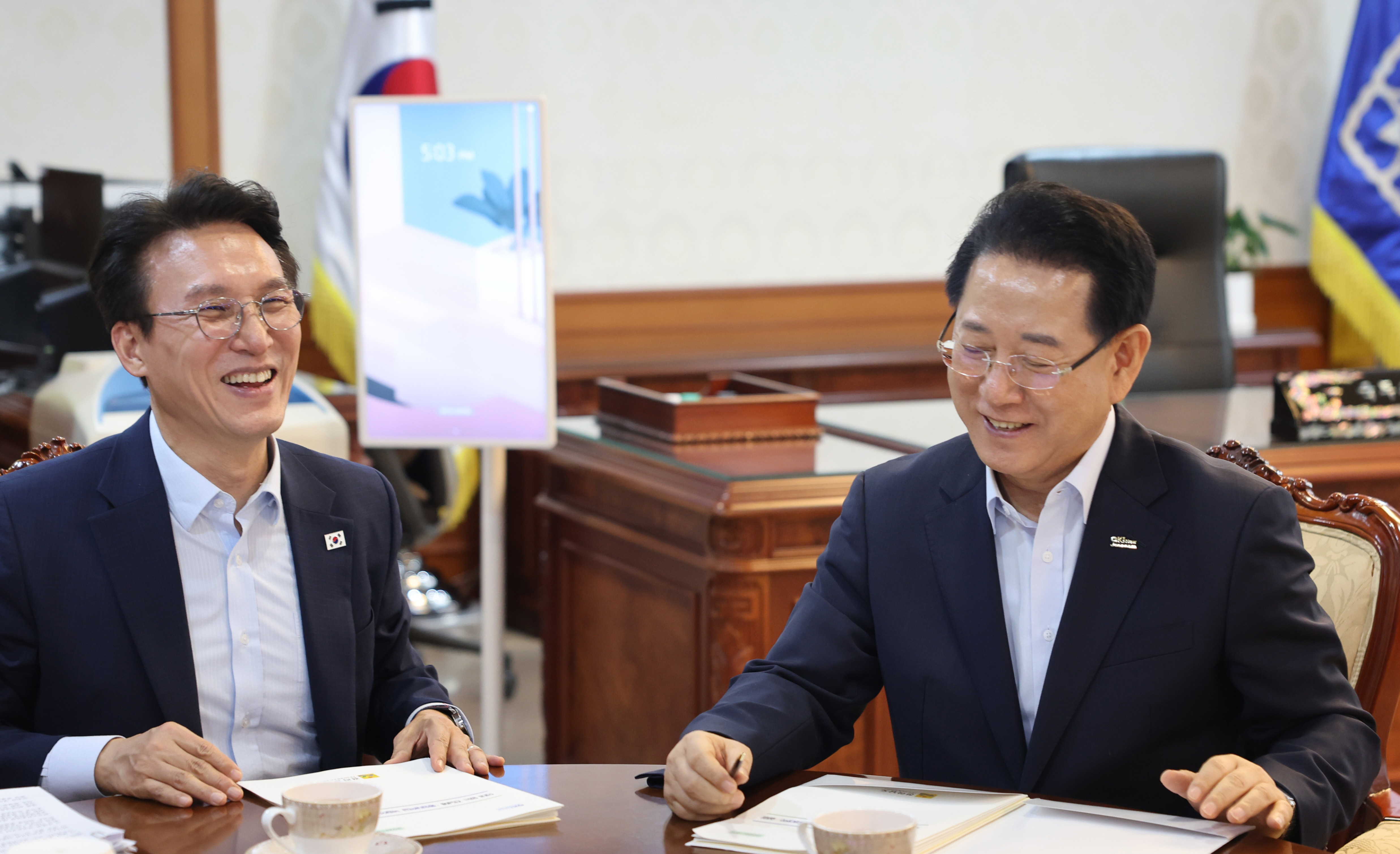 김민석 국무총리 면담1