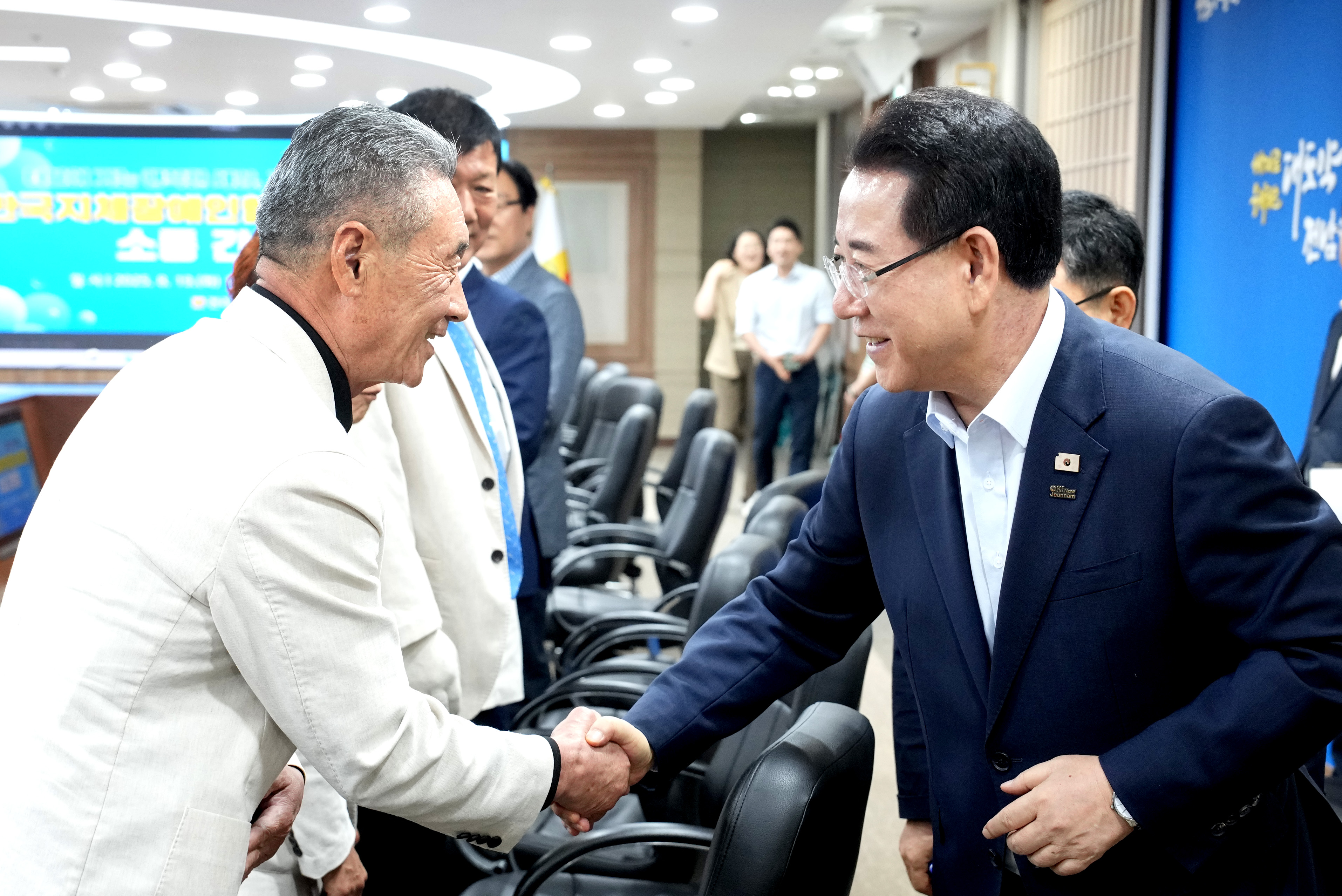 한국지체장애인협회전남협회 소통 간담회3