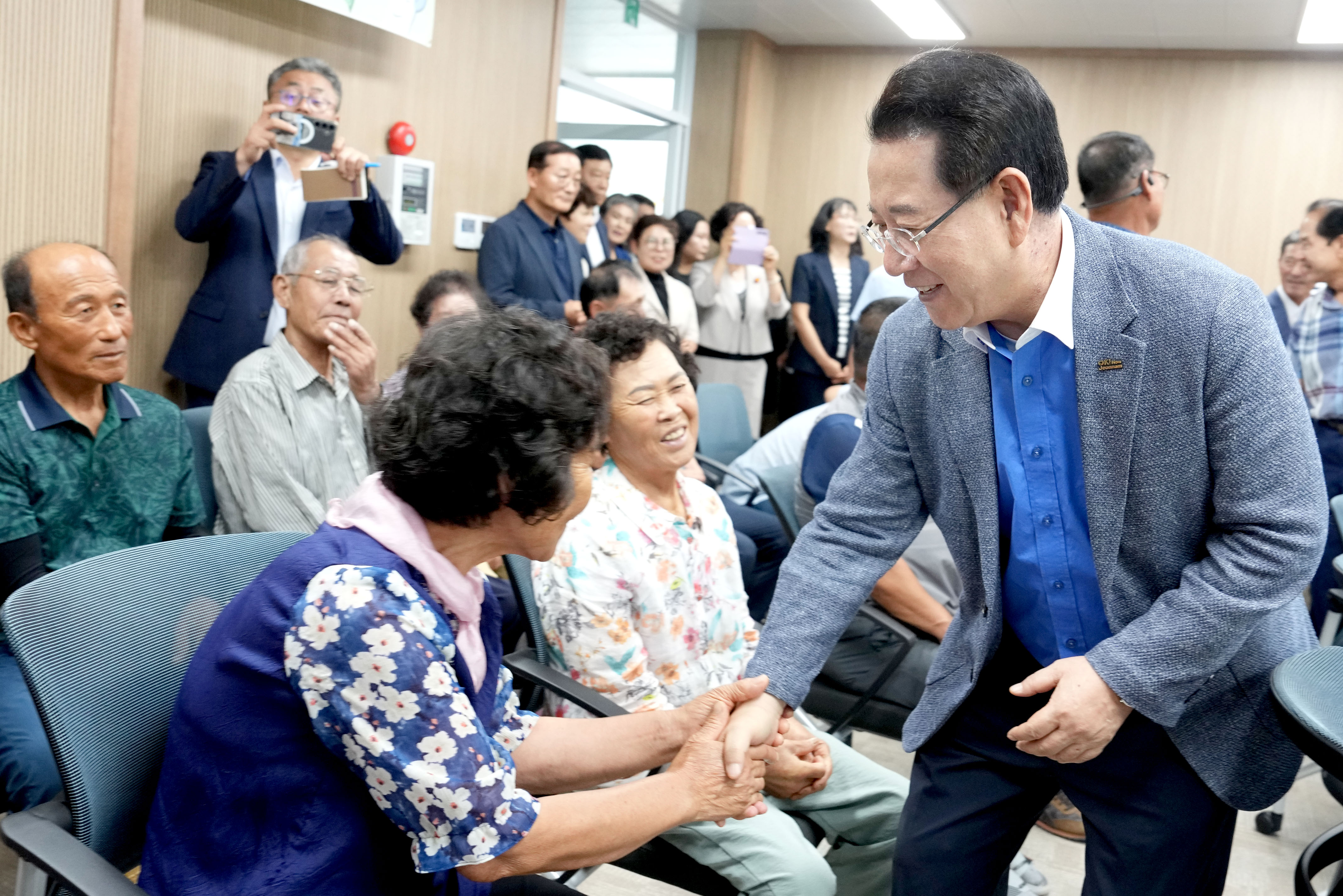 도지사 마을 현장 좌담회(진도 신기마을)7