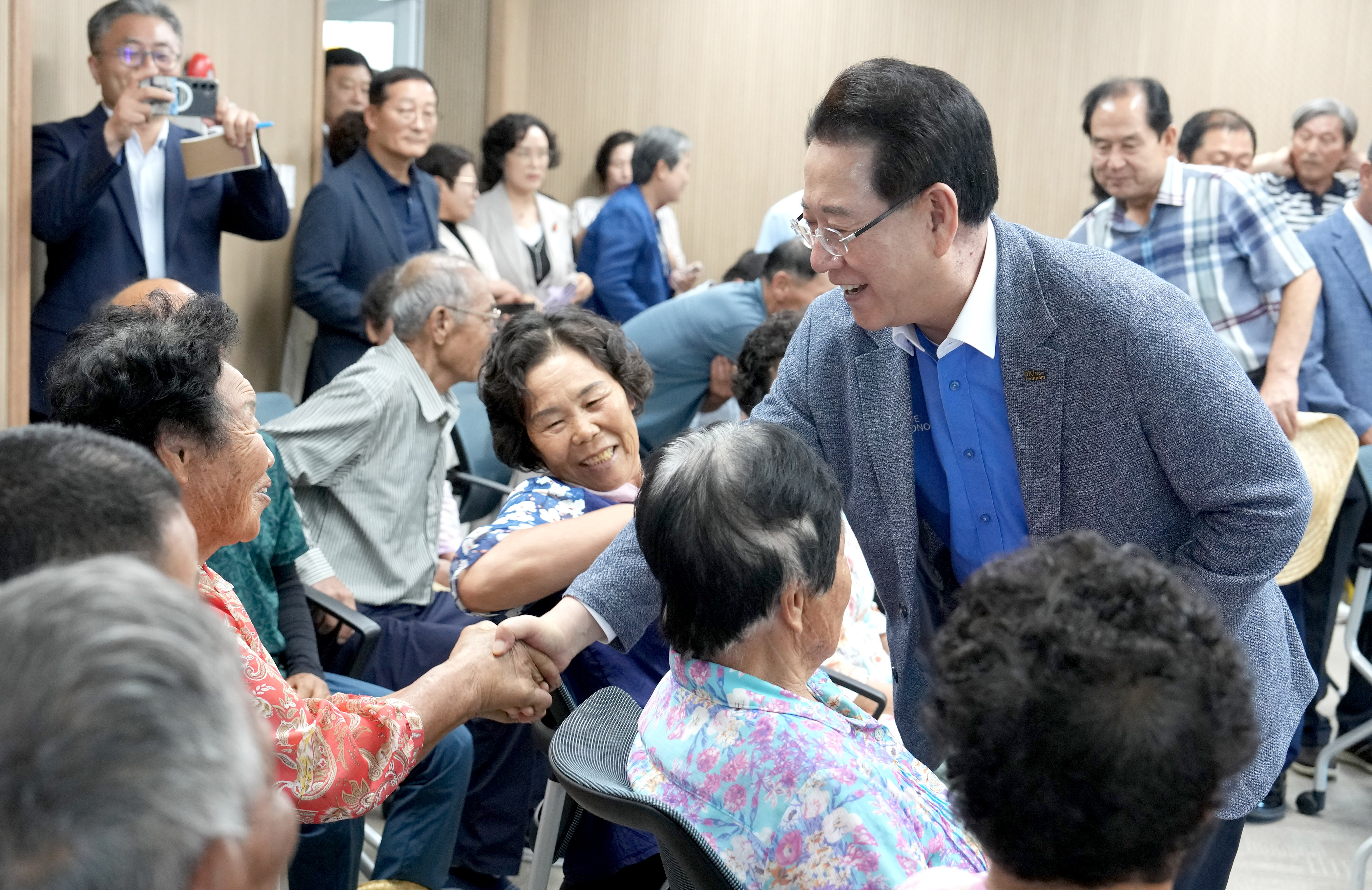 도지사 마을 현장 좌담회(진도 신기마을)8