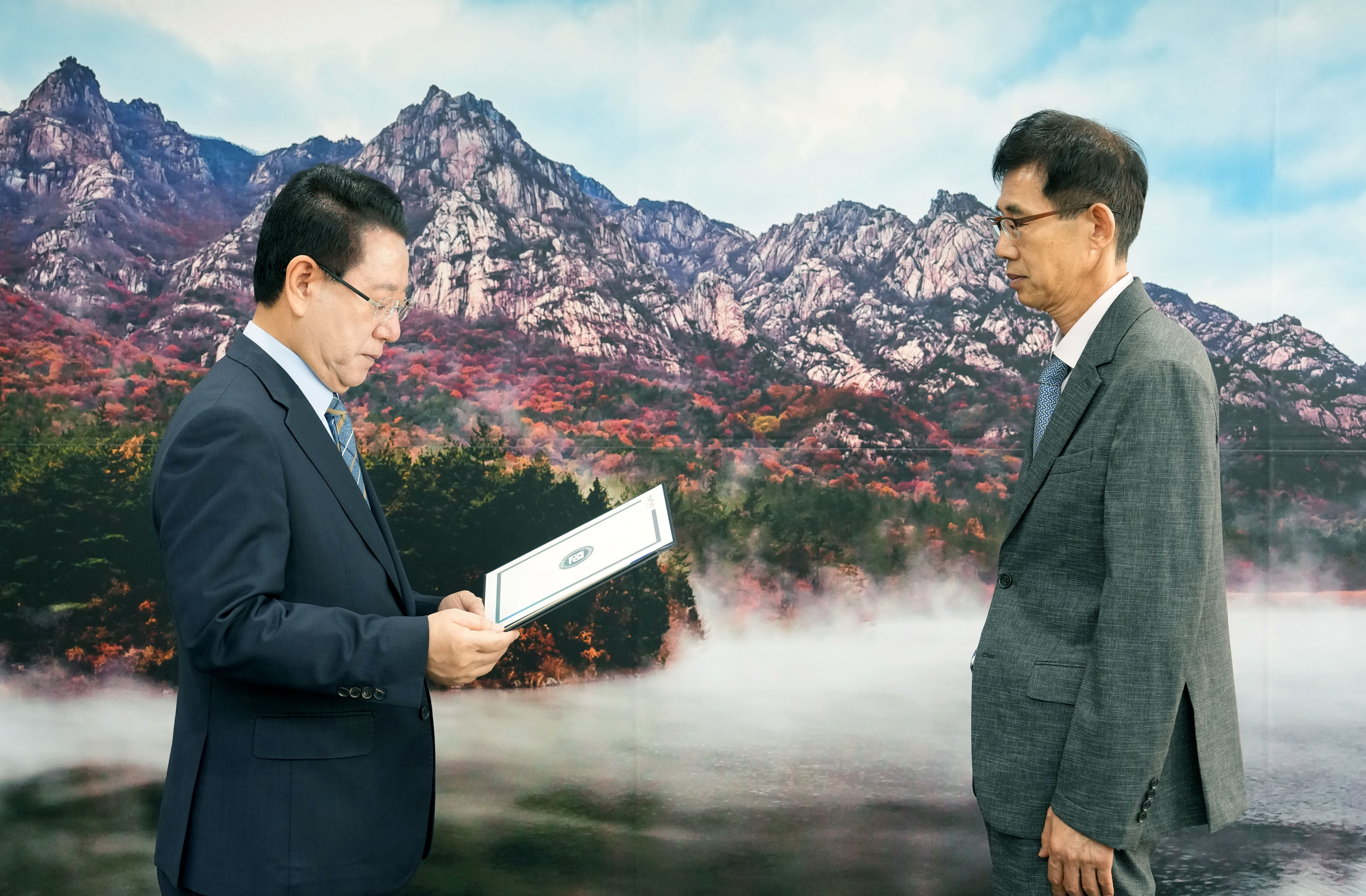 박중환 남도의병역사박물관 개관준비단장 임용장 수여3