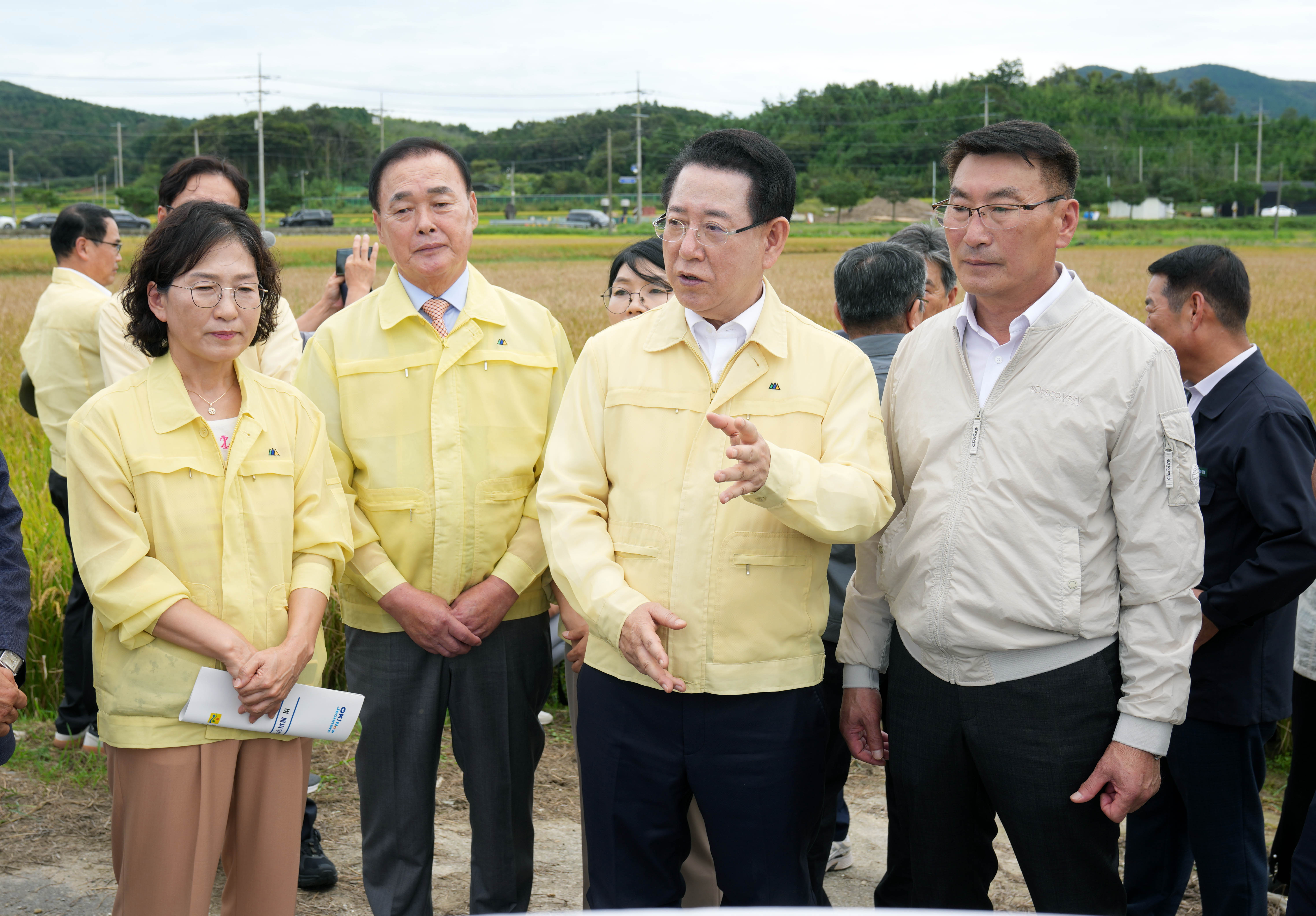 보성 벼 깨씨무늬병 피해 현장방문4