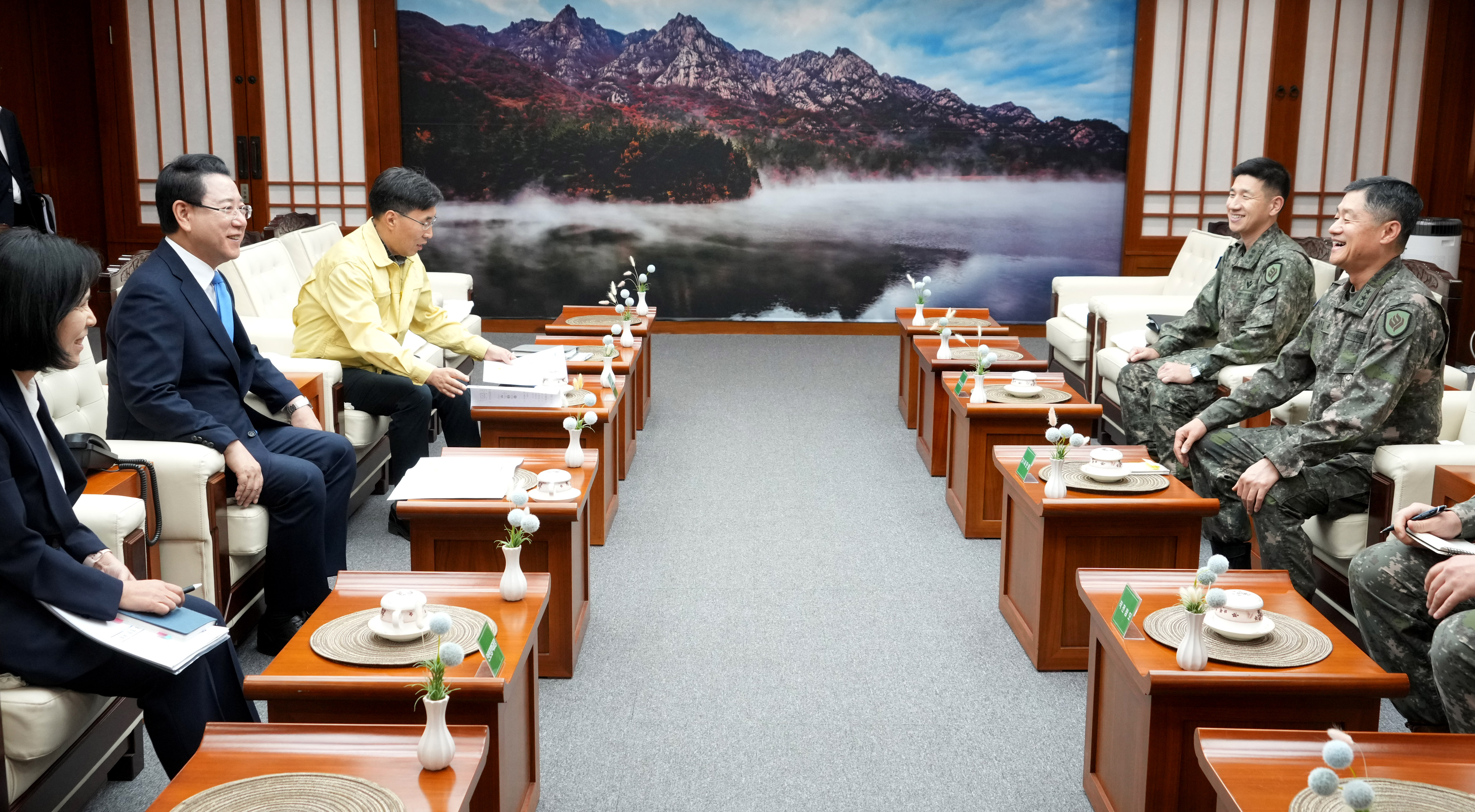 이일용 제31보병사단장 면담2