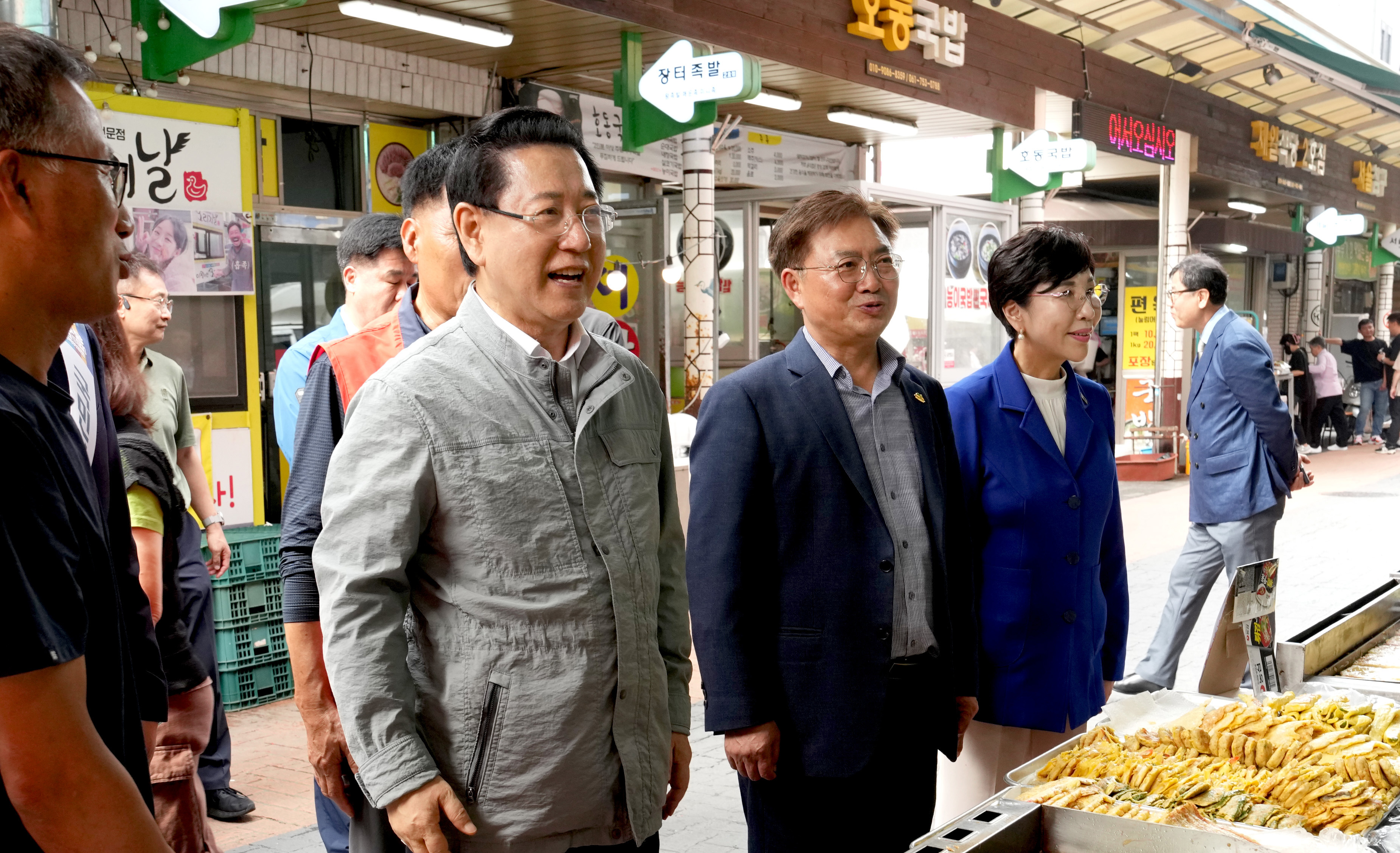추석맞이 전통시장 현장 방문(순천 웃장)1
