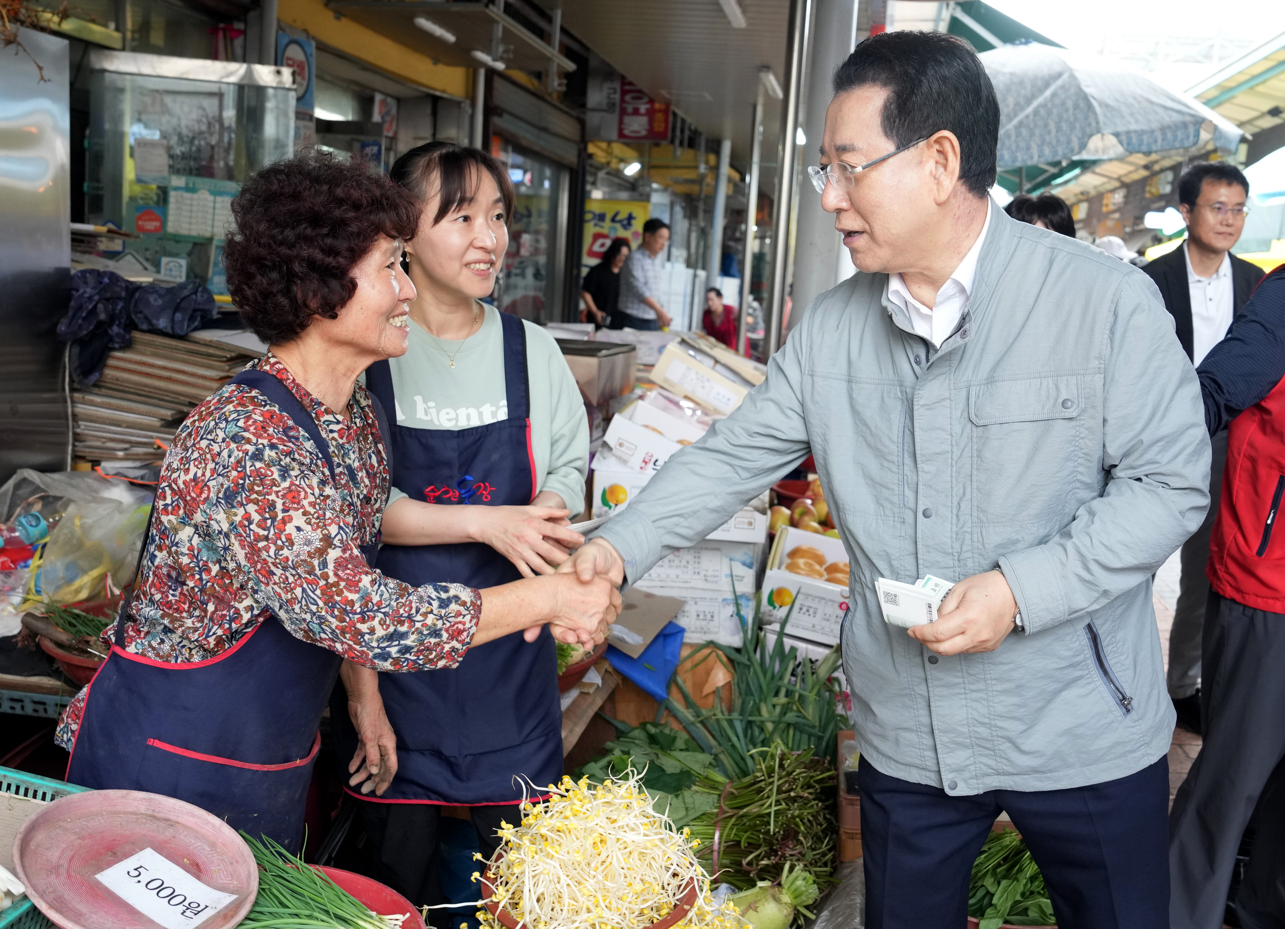 추석맞이 전통시장 현장 방문(순천 웃장)4