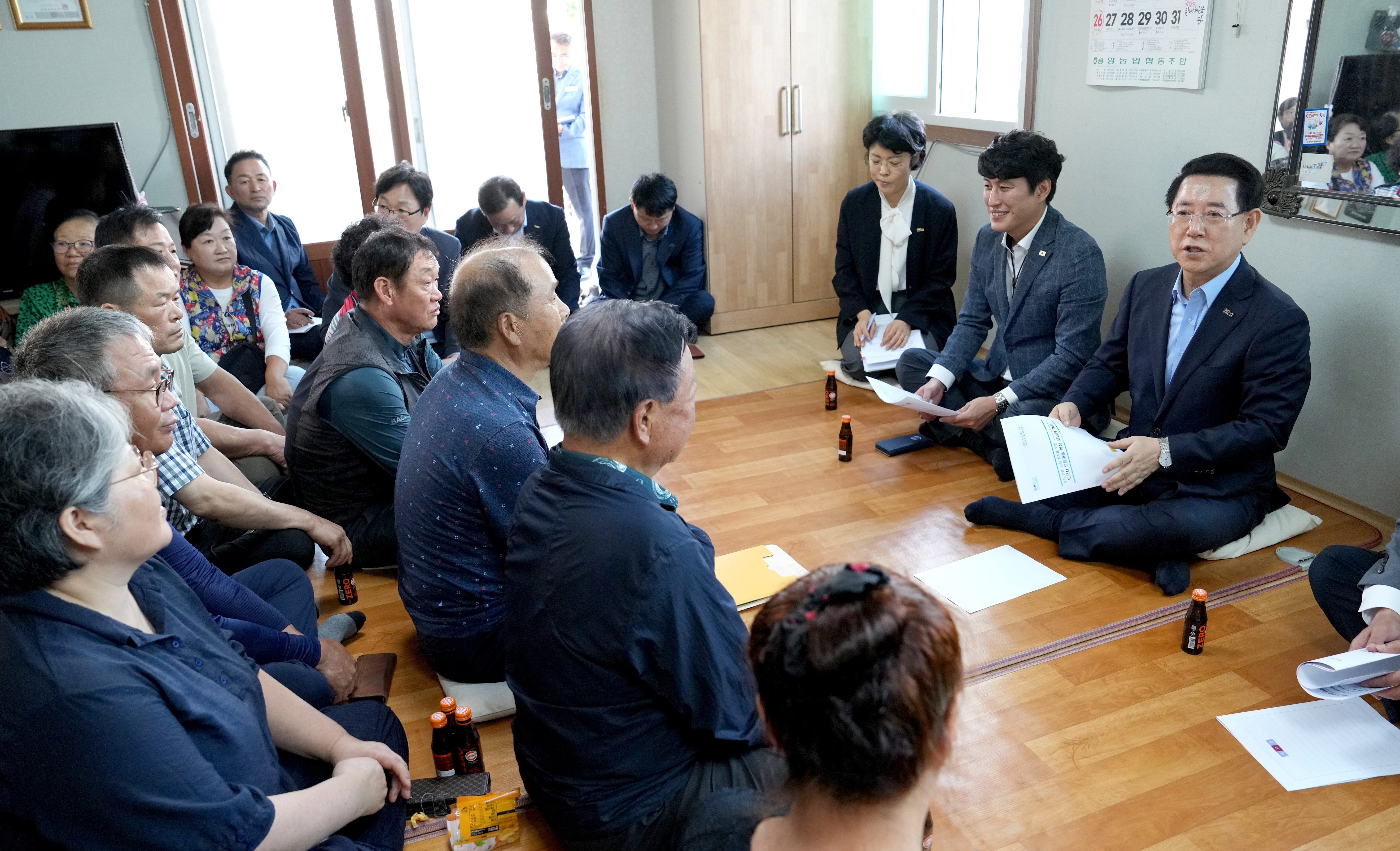 추석 연휴 민심 청취를 위한 광양 교촌마을 현장 좌담회 개최5