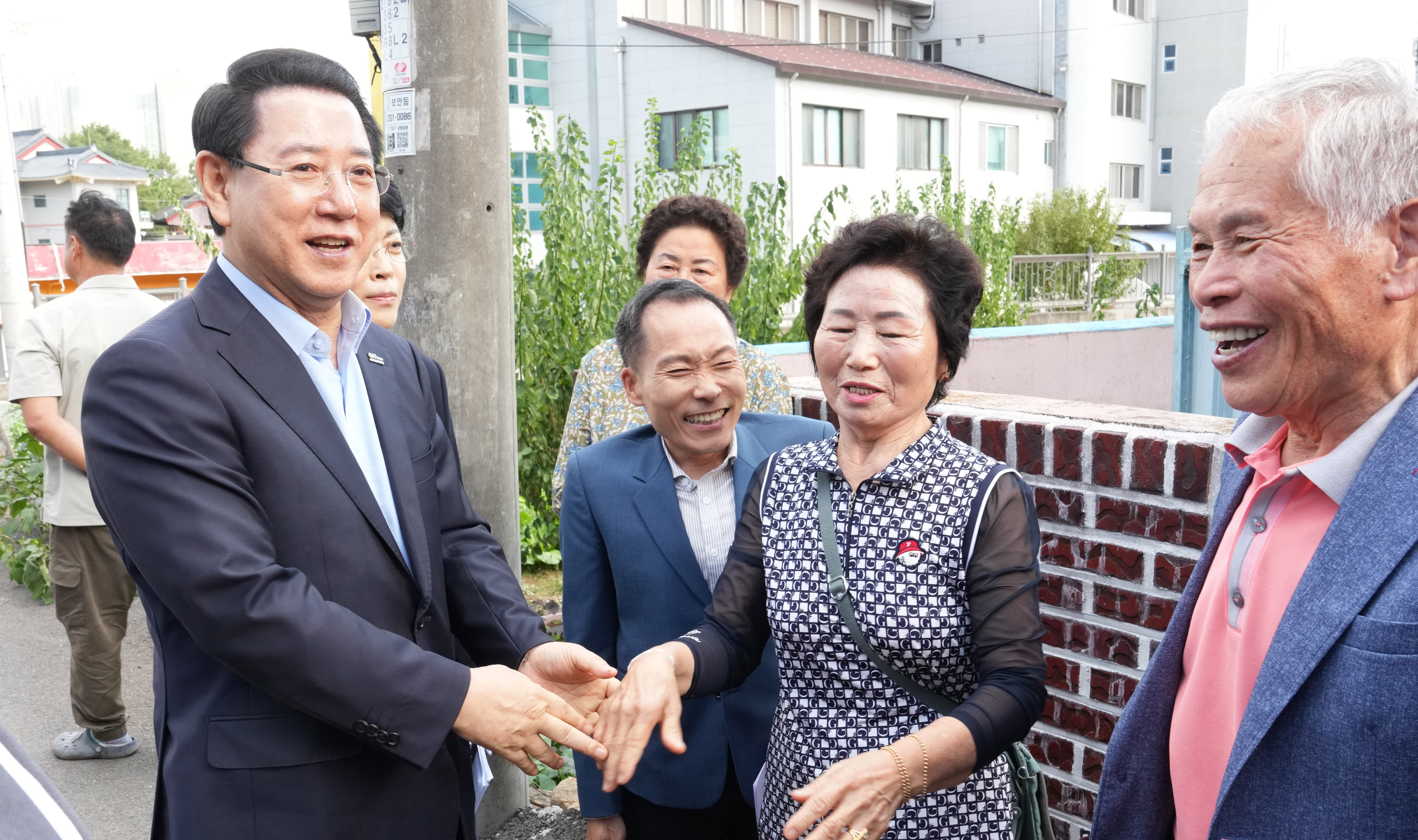추석 연휴 민심 청취를 위한 광양 교촌마을 현장 좌담회 개최7