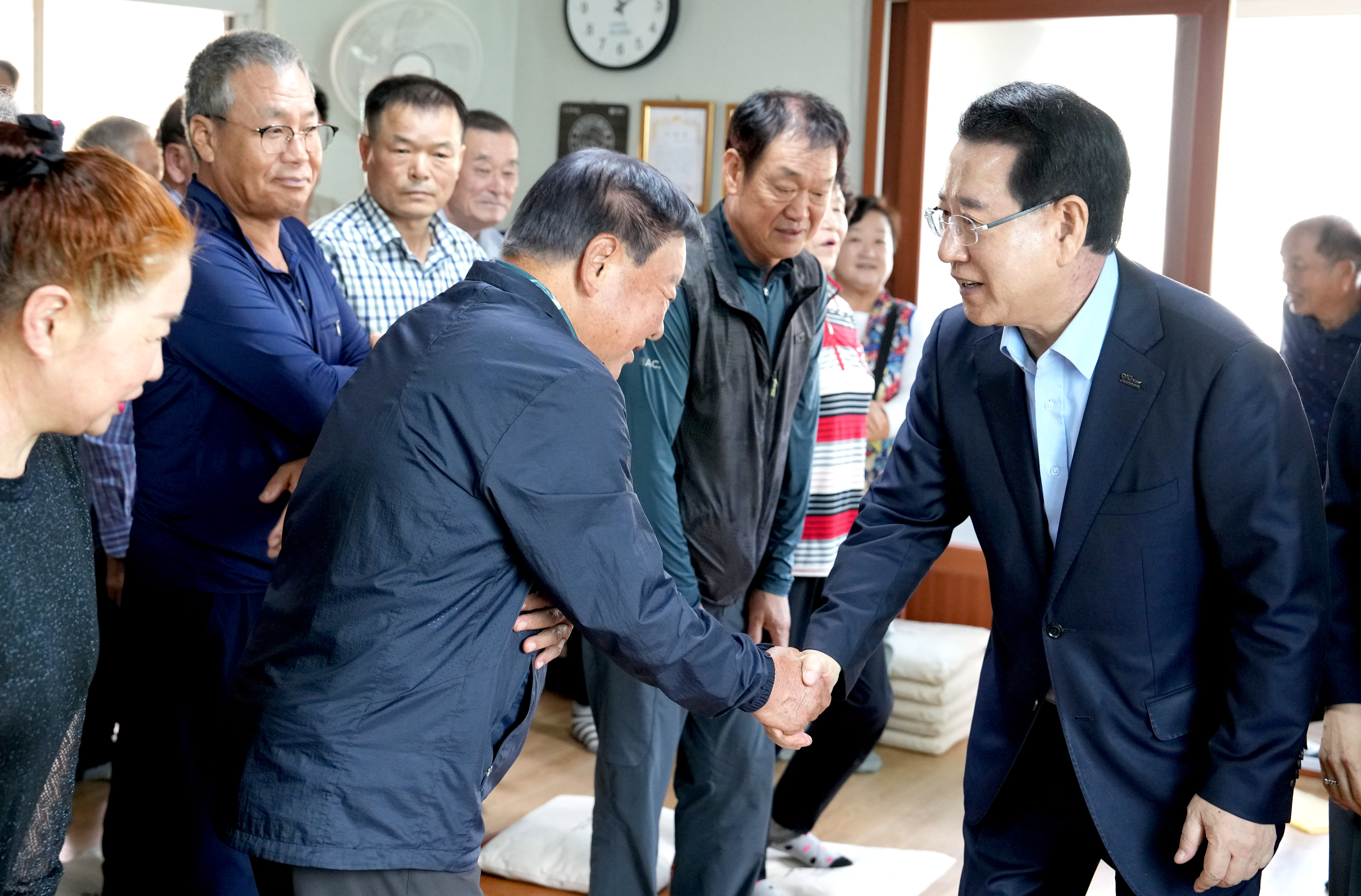 추석 연휴 민심 청취를 위한 광양 교촌마을 현장 좌담회 개최8