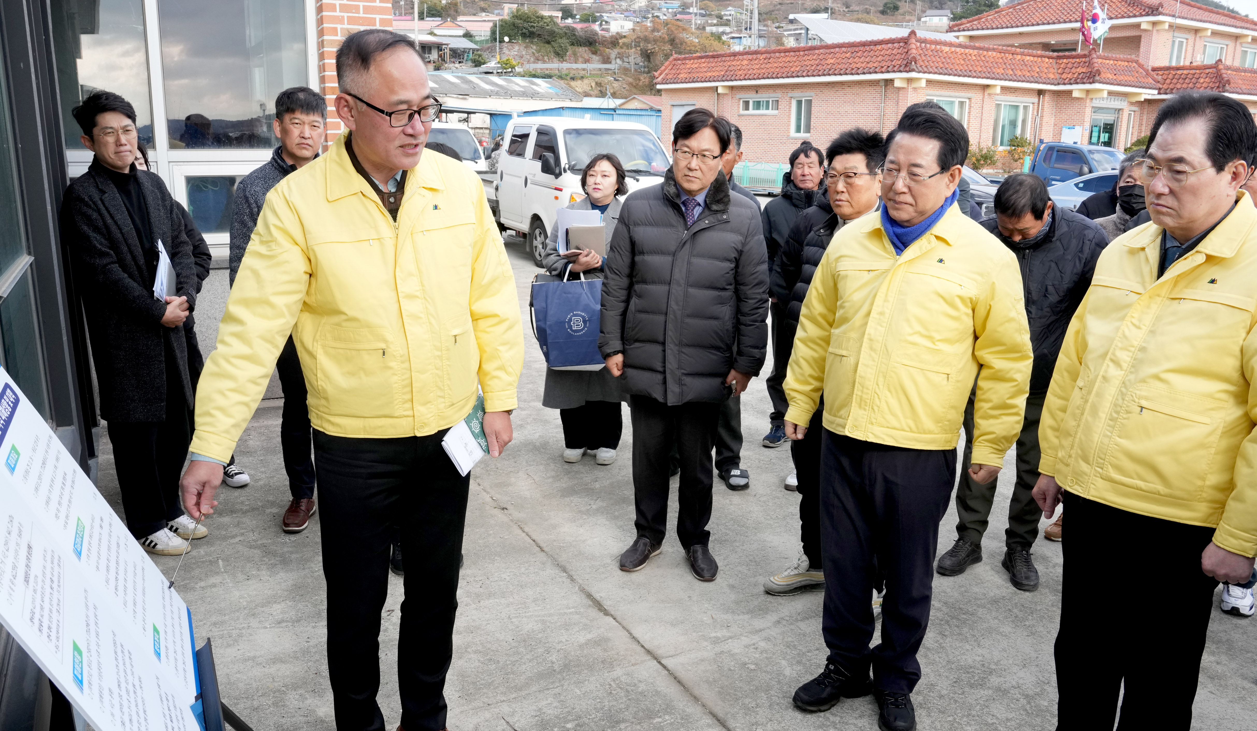 완도군 미역 양식장 피해 현장 방문2