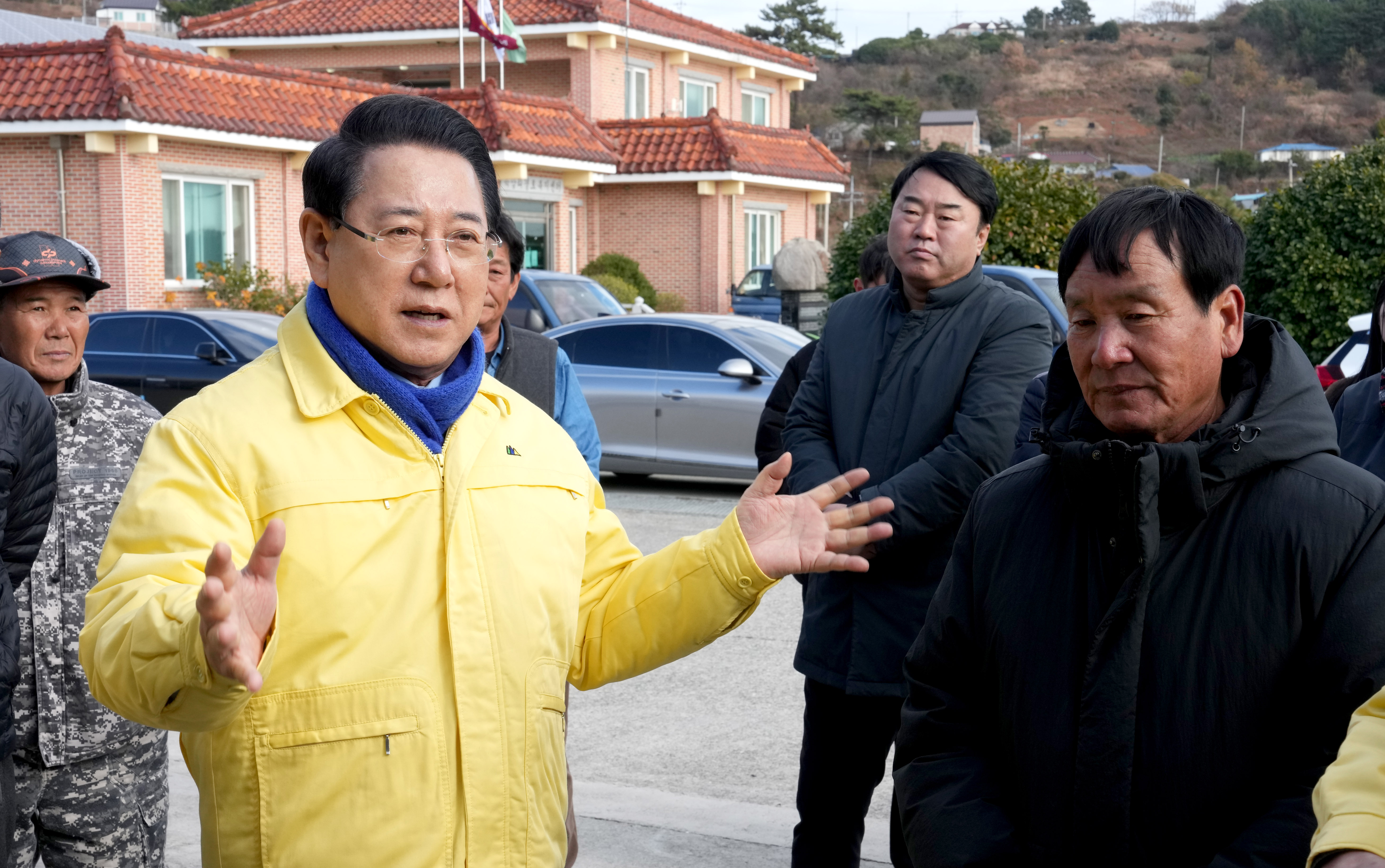 완도군 미역 양식장 피해 현장 방문3
