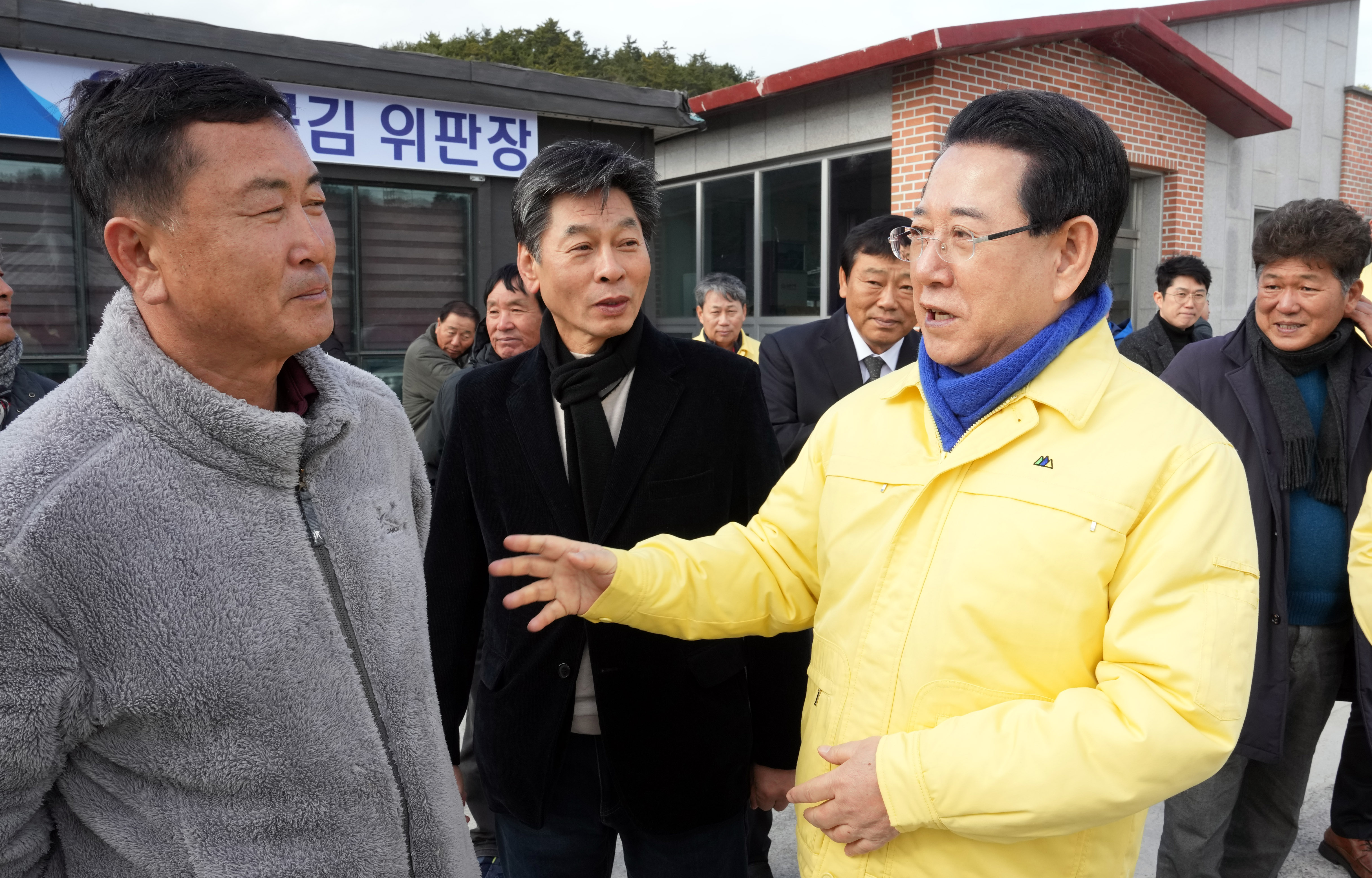 완도군 미역 양식장 피해 현장 방문8