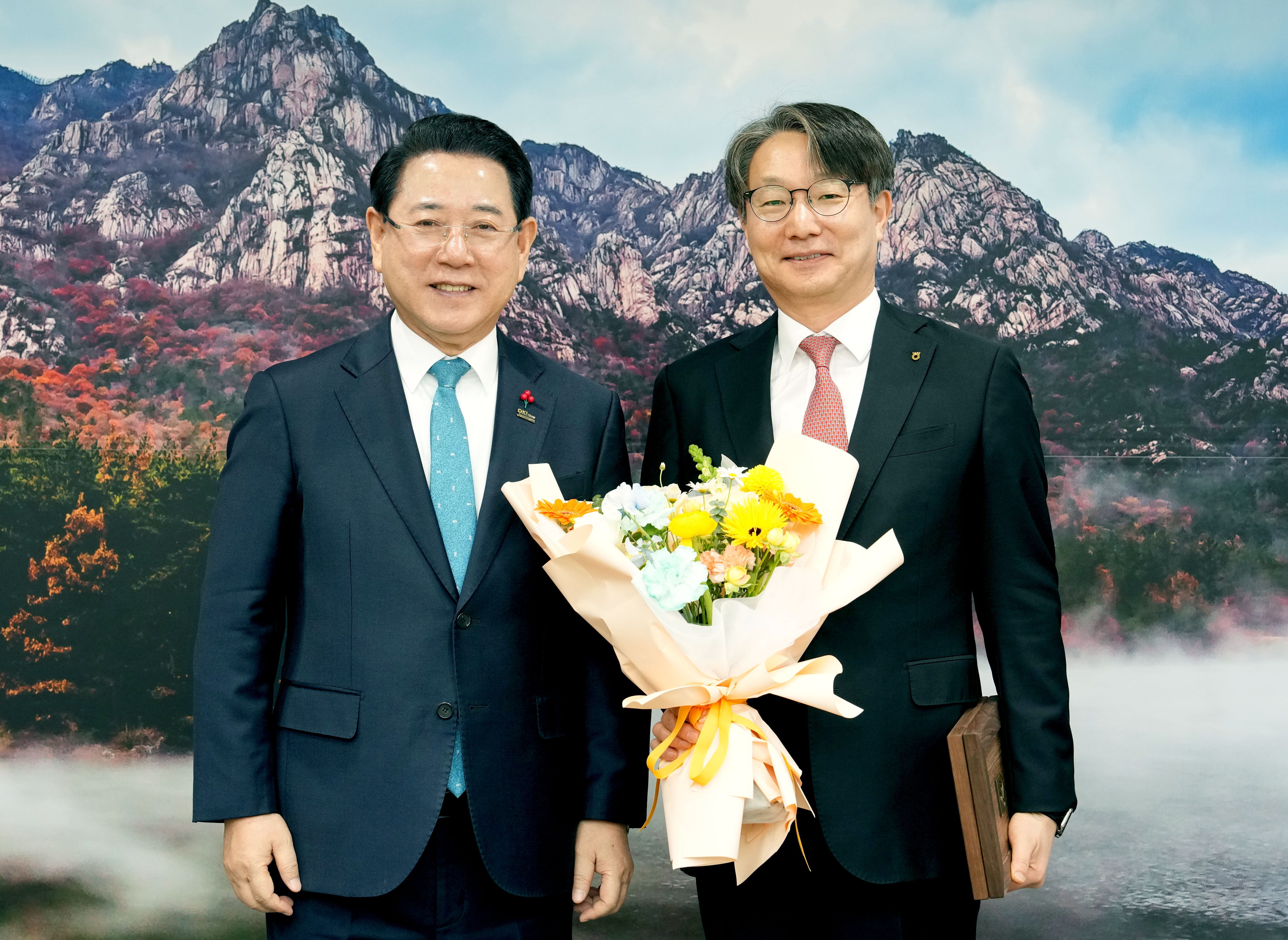 류종필 농협은행 전남본부장 면담1