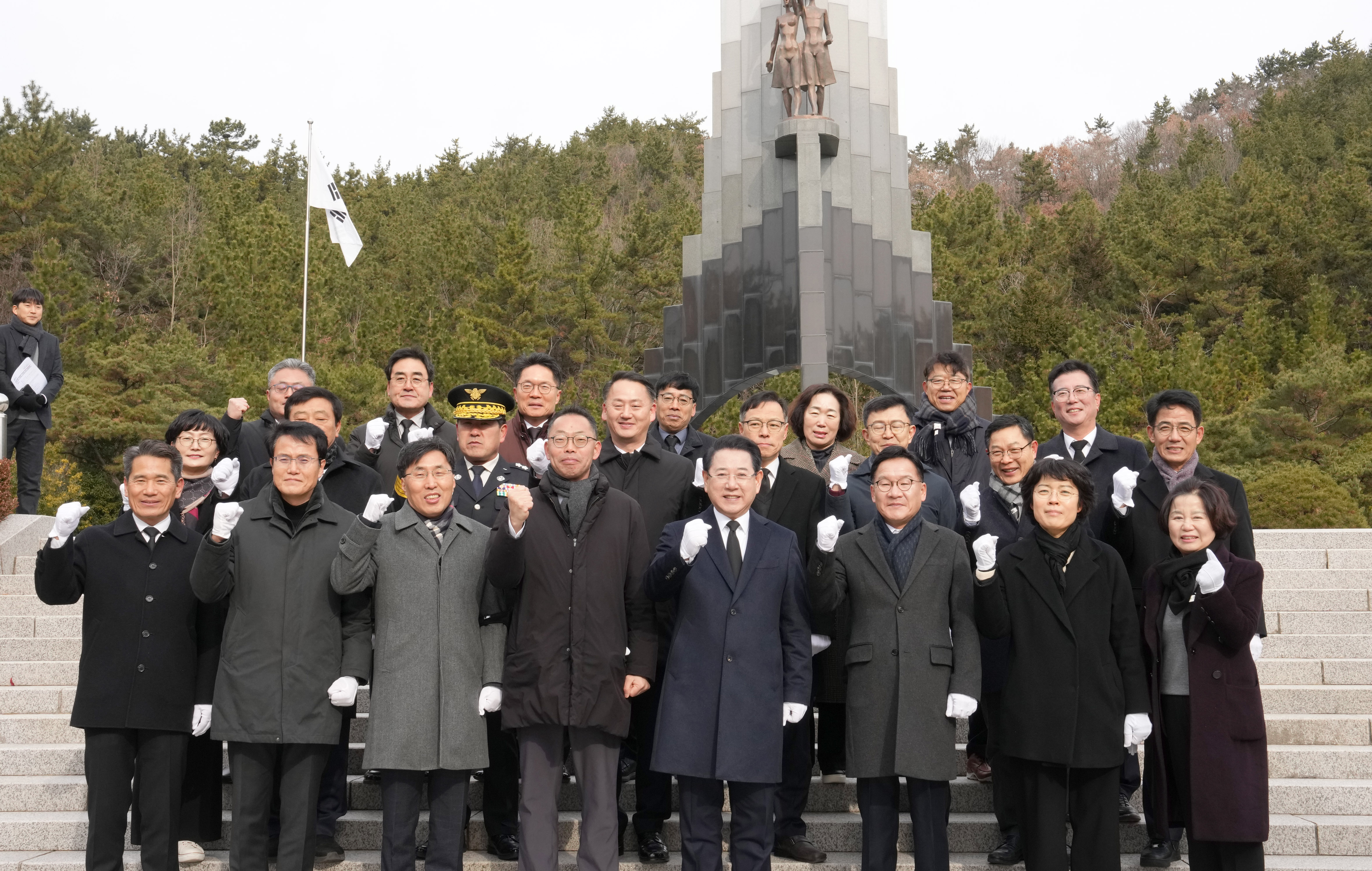 병오년 새해 목포 현충탑 참배5