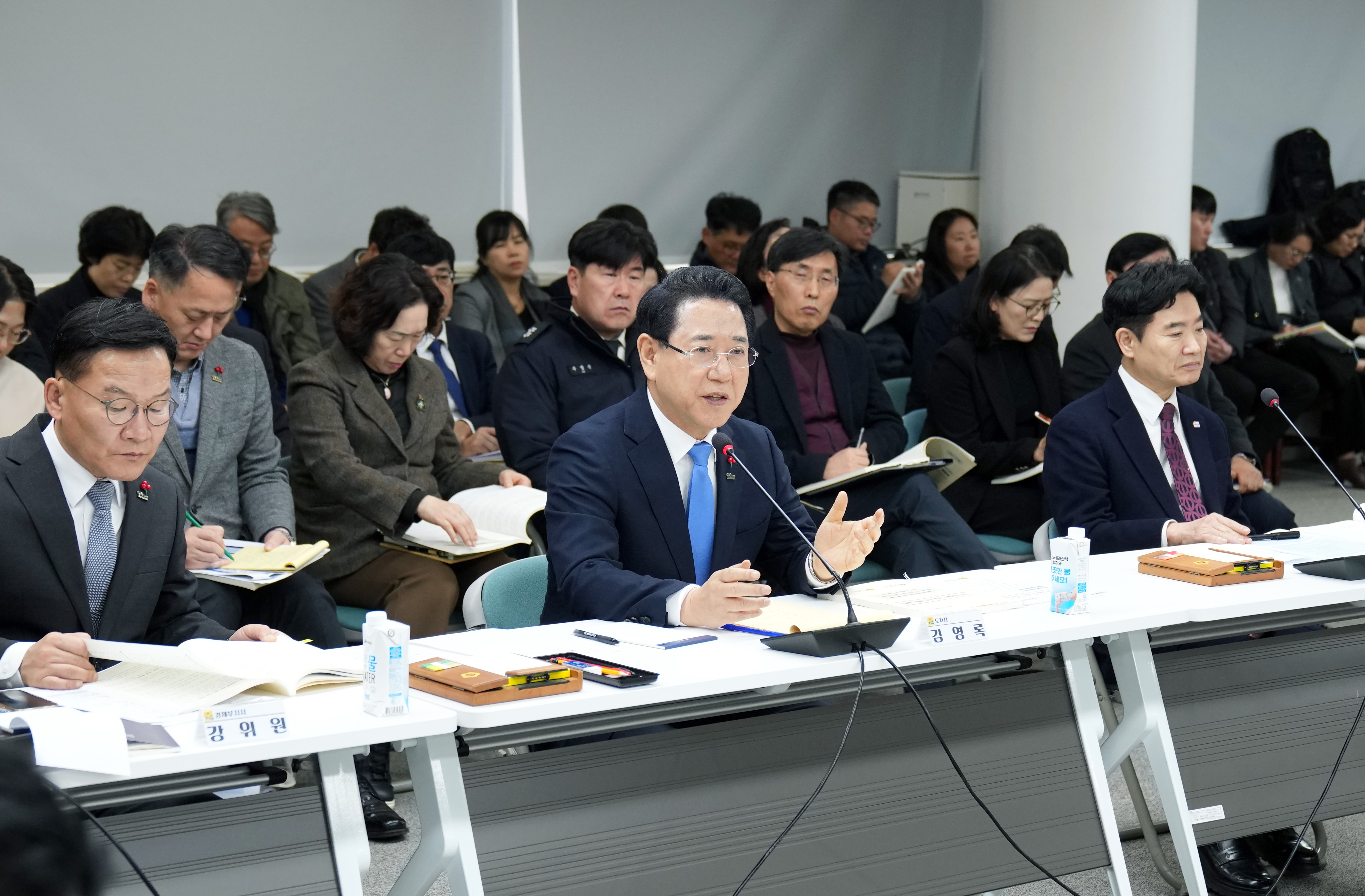 ‘광주·전남 행정통합’ 전남도의회-집행부 간담회2