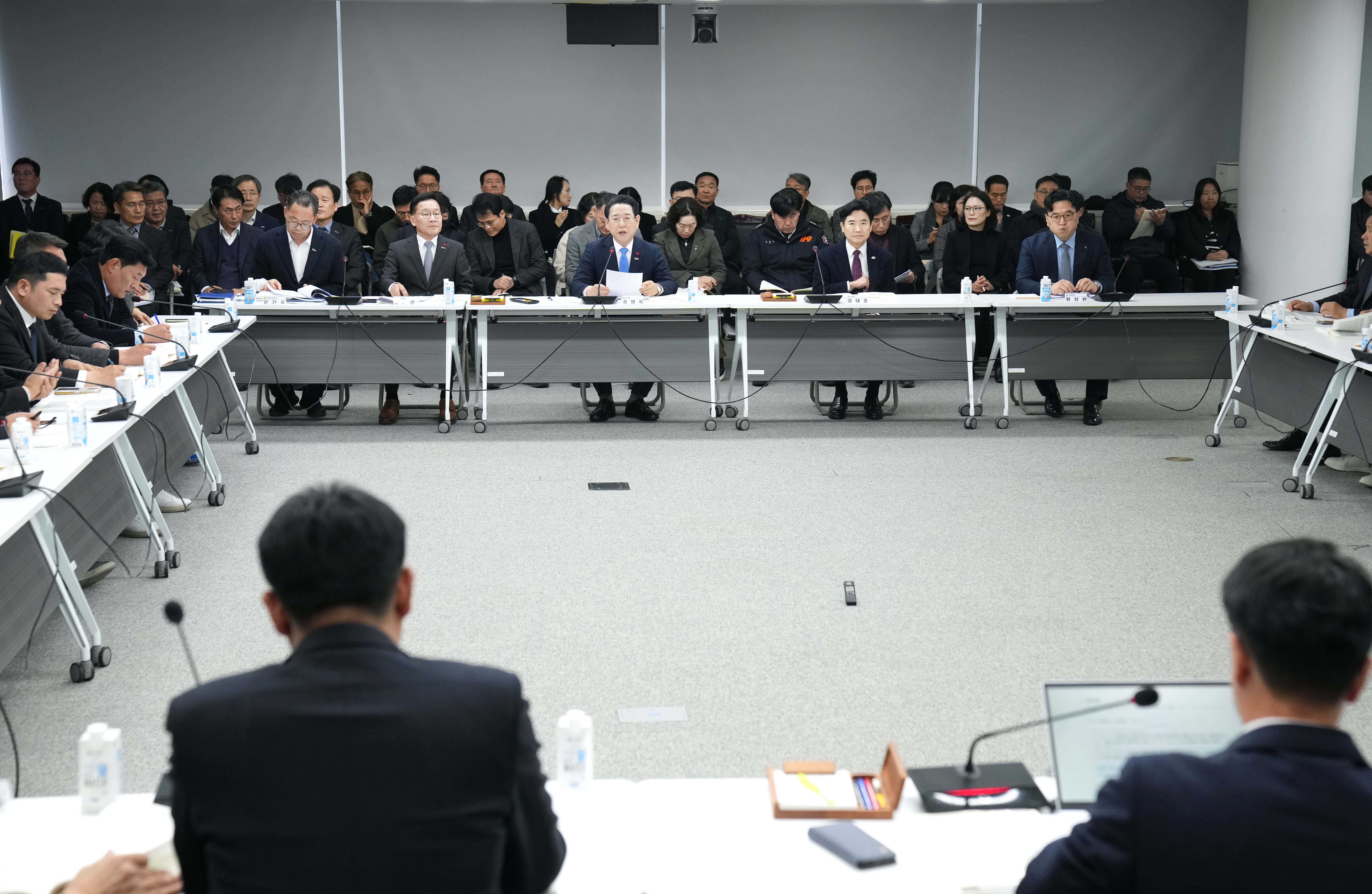 ‘광주·전남 행정통합’ 전남도의회-집행부 간담회3