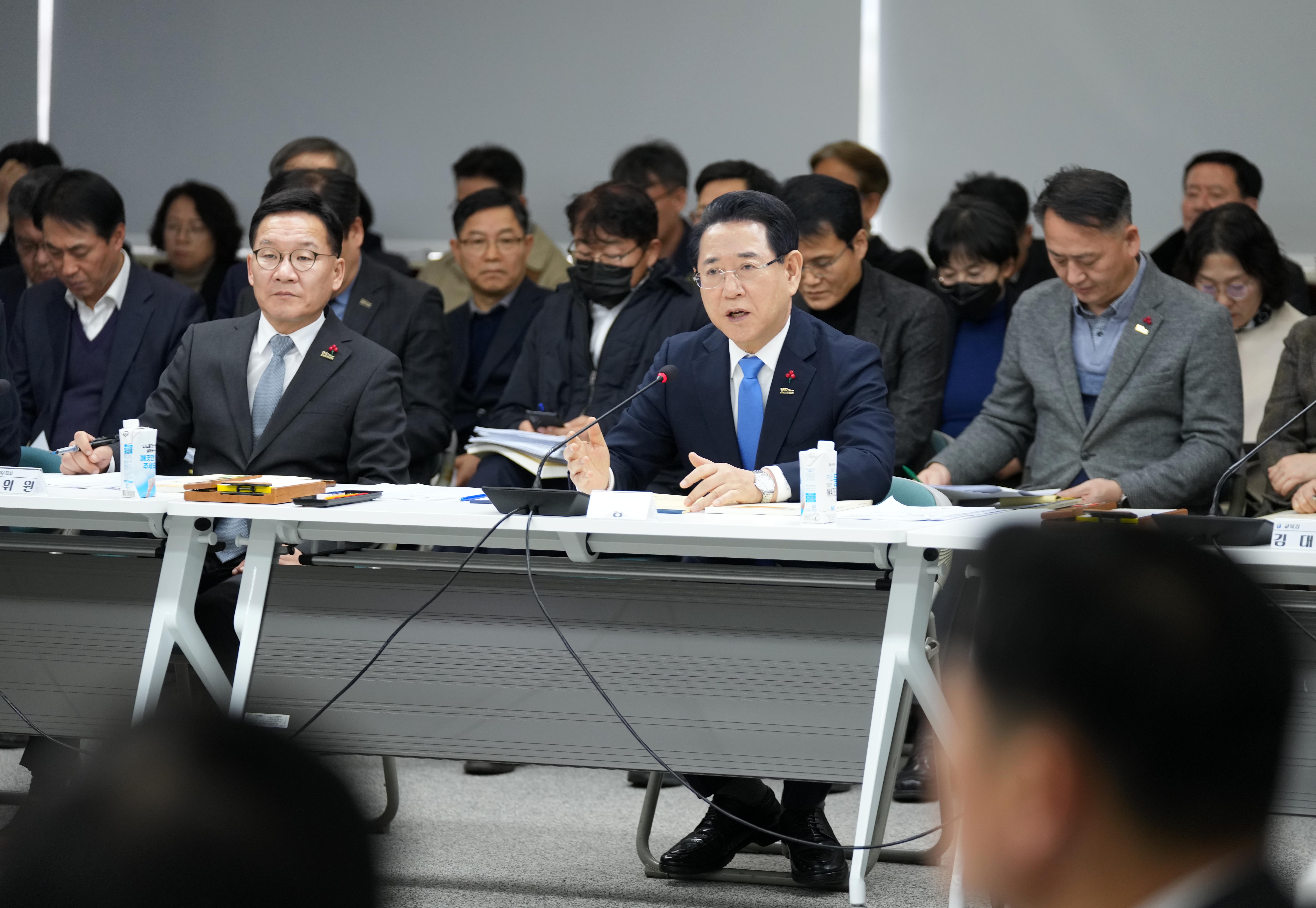 ‘광주·전남 행정통합’ 전남도의회-집행부 간담회5