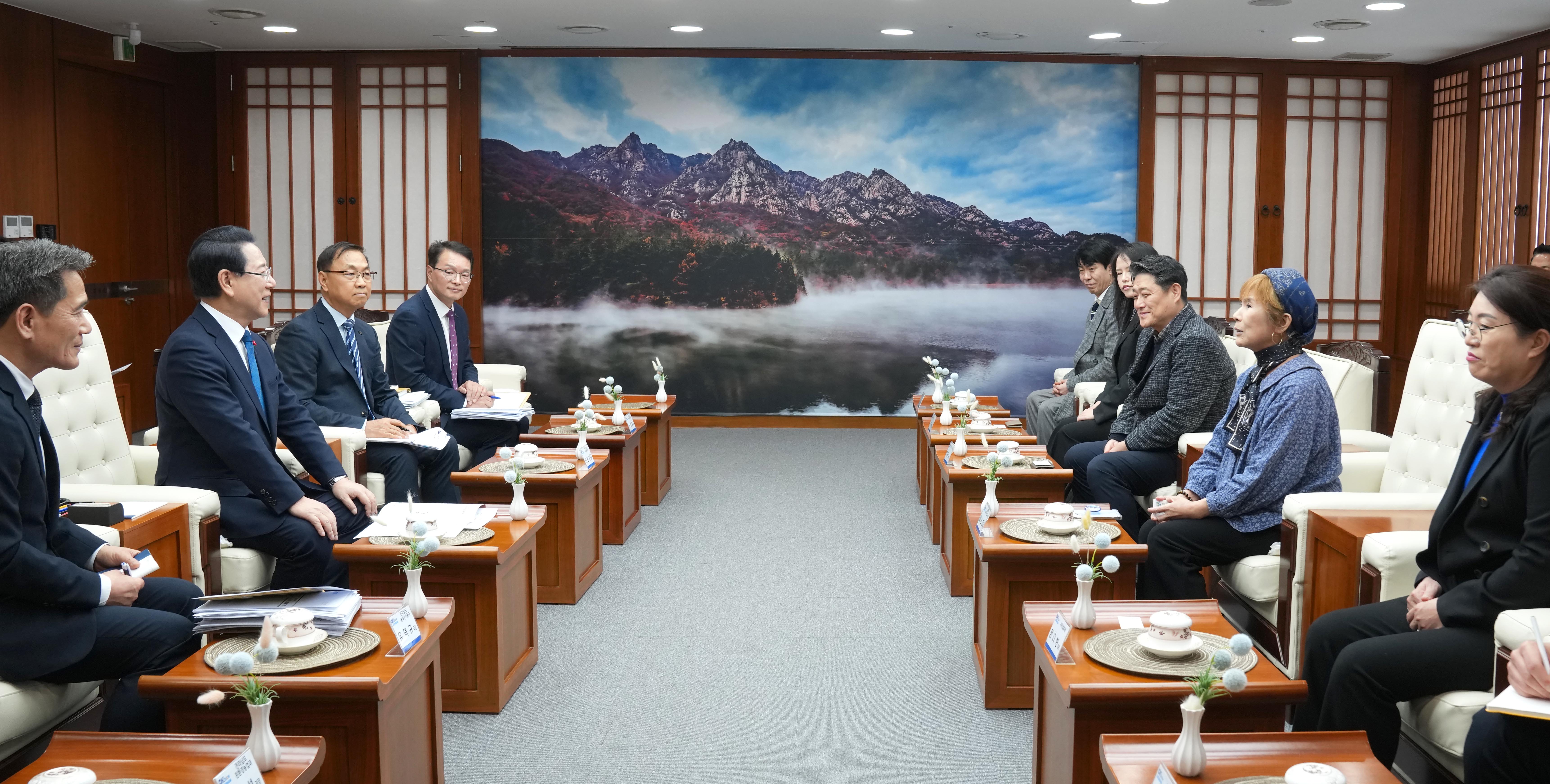 제니스 고 하와이 바이오이코노미 포럼 공동위원장 면담3