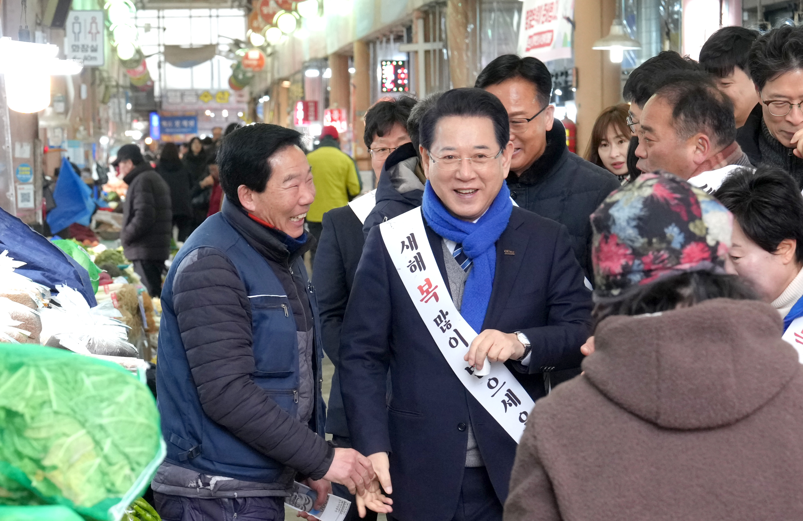 설 명절 전통시장 방문(목포 동부시장)3