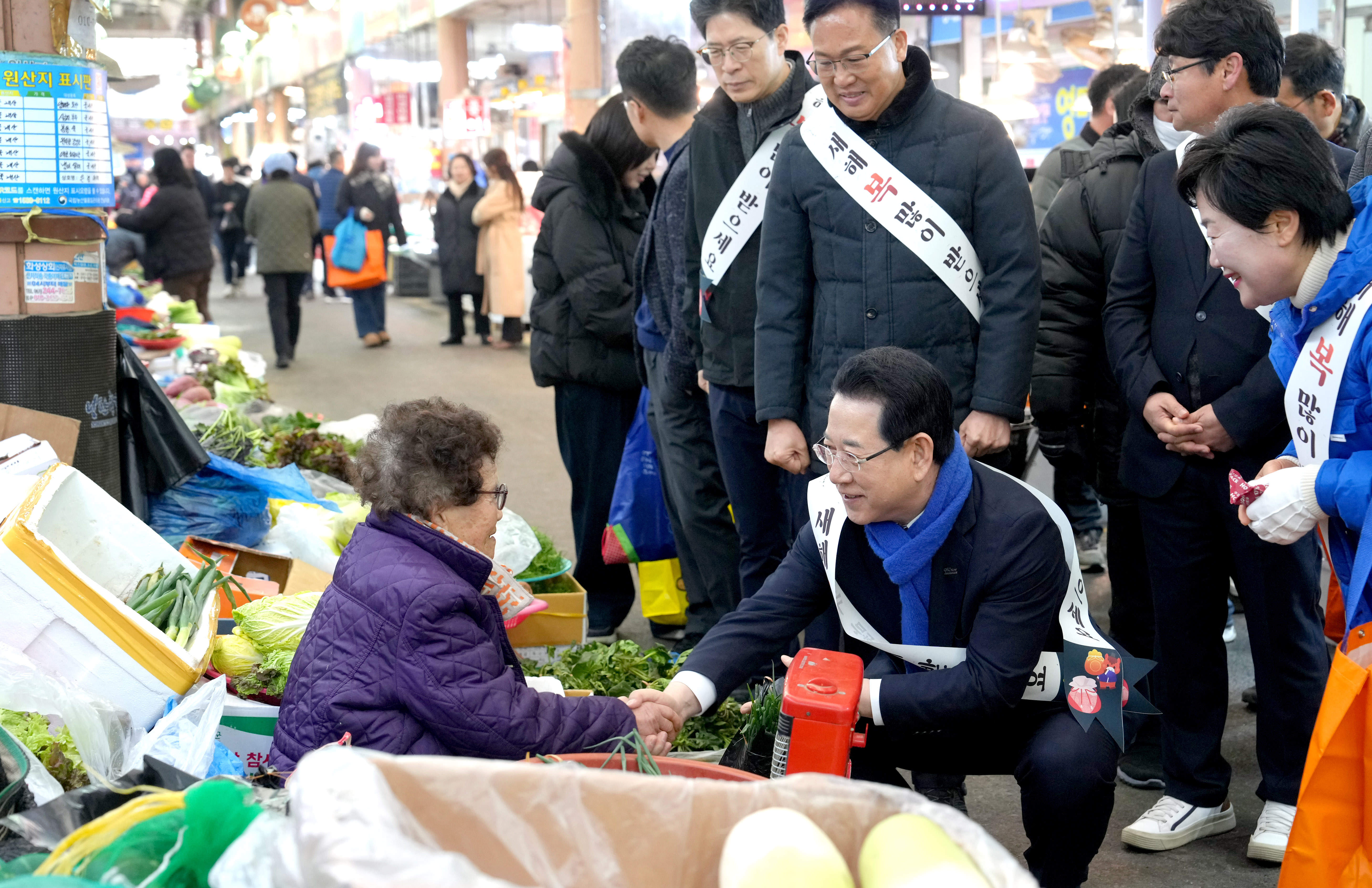 설 명절 전통시장 방문(목포 동부시장)7