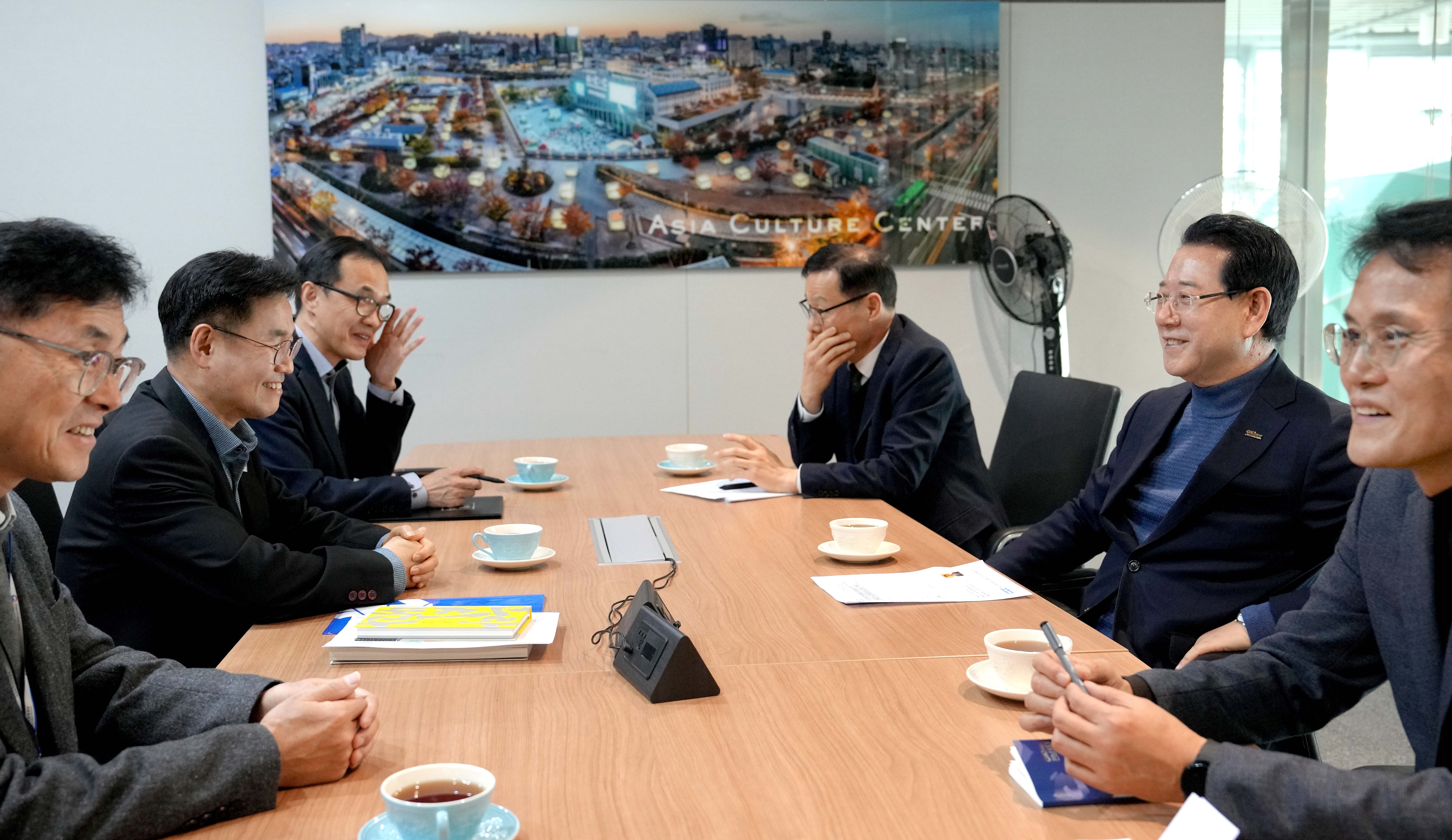 전남광주 행정통합 홍보 국립아시아문화전당 방문5