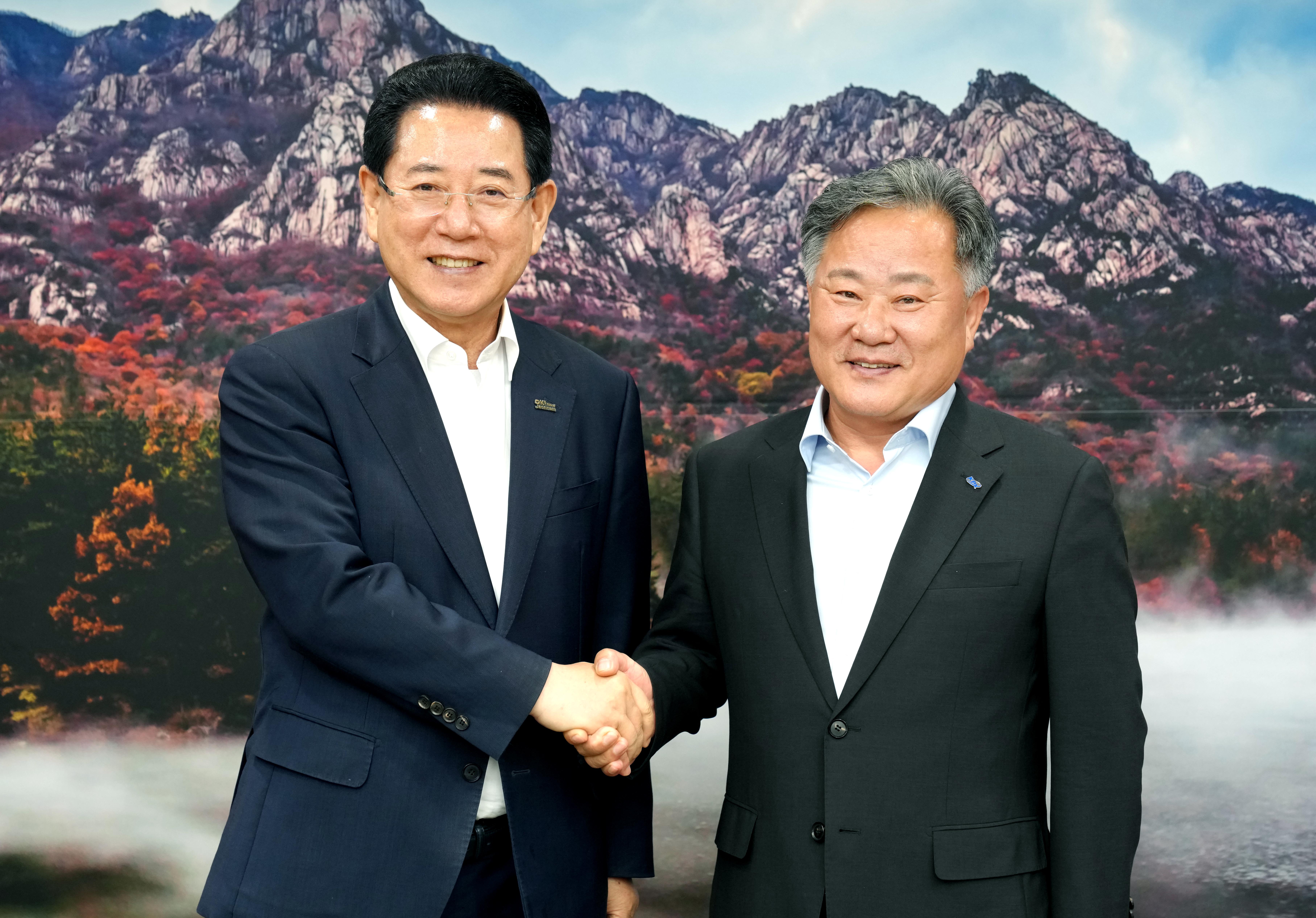 김성진 전력거래소 신임이사장 면담1