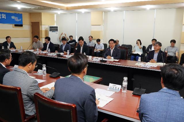 일본수출규제대응 동부권 기업인들과 현장간담회