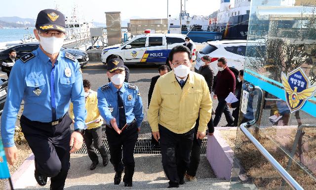 여수해경 봉산파출소 방문