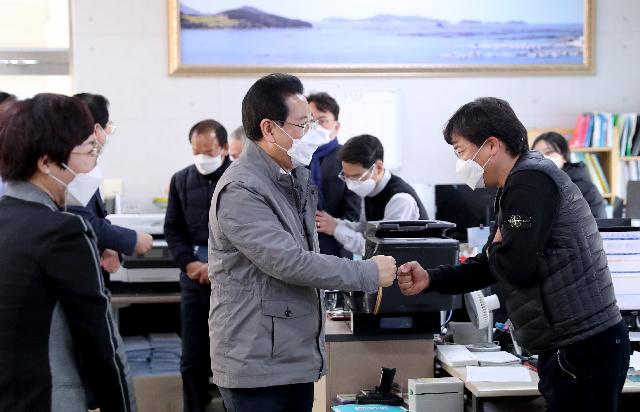 완도 ㈜청산바다 방문