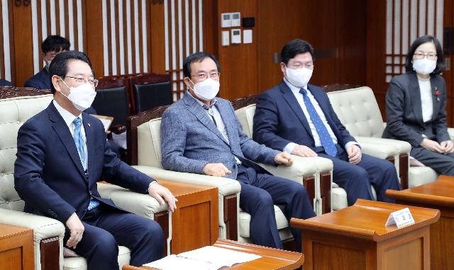전남사회단체연합회 임원진 면담
