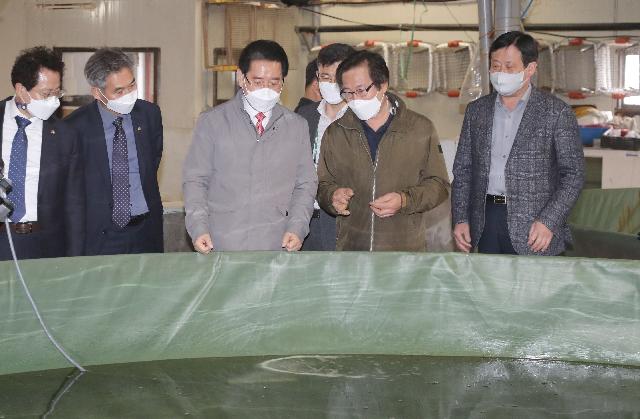 수산인의 날 고흥 녹동 남부수산 방문