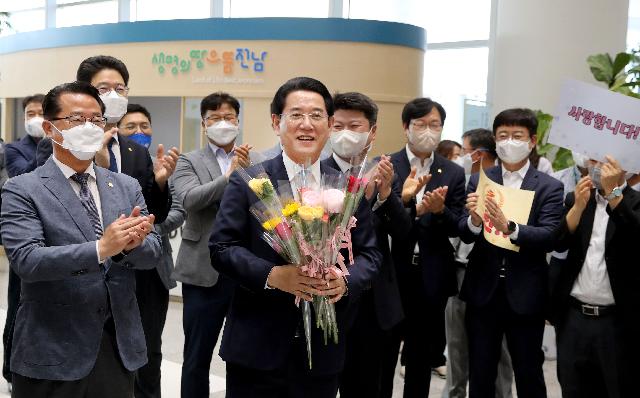 김영록 전라남도지사 복귀·재선 환영식