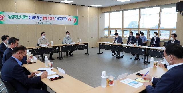 무안 현경 전남서남부채소농협 방문
